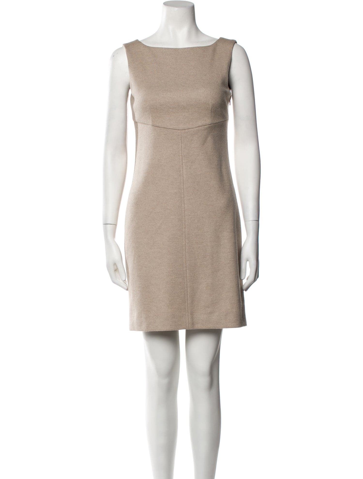 Virgin Wool Mini Dress - Image 1
