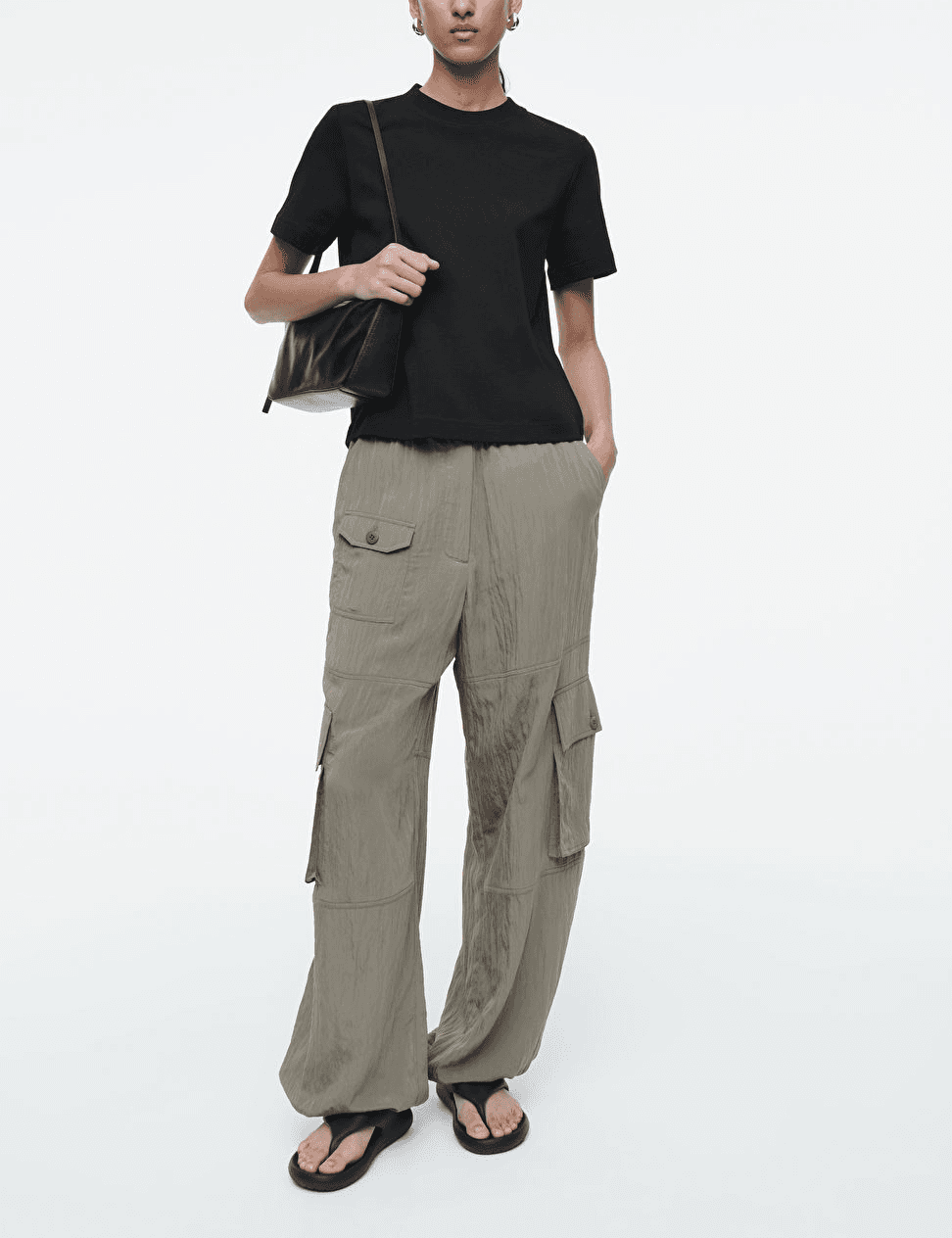 Parachute Cargo Pants - Image 1