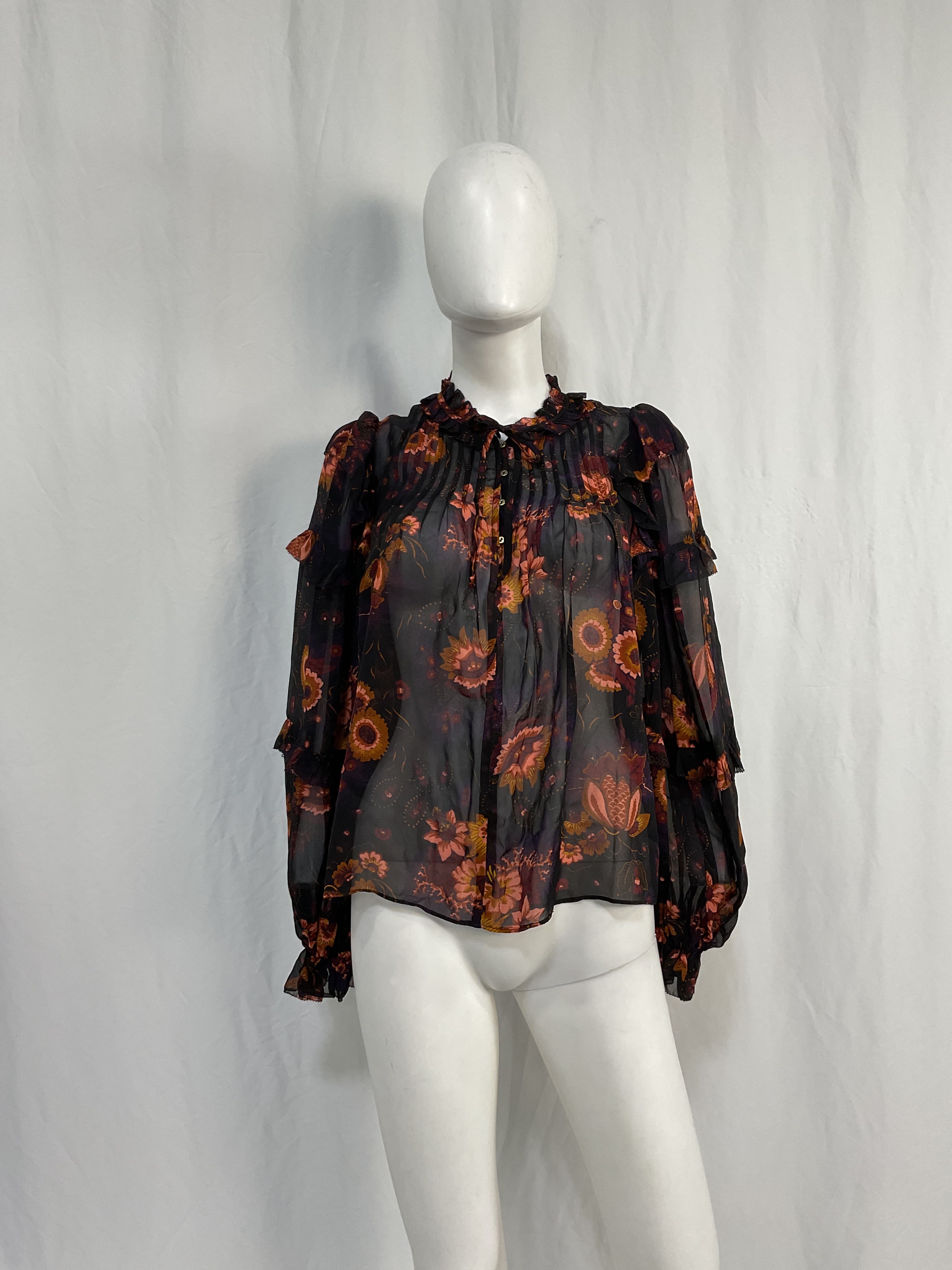 Miray Blouse In Valerian - Image 2