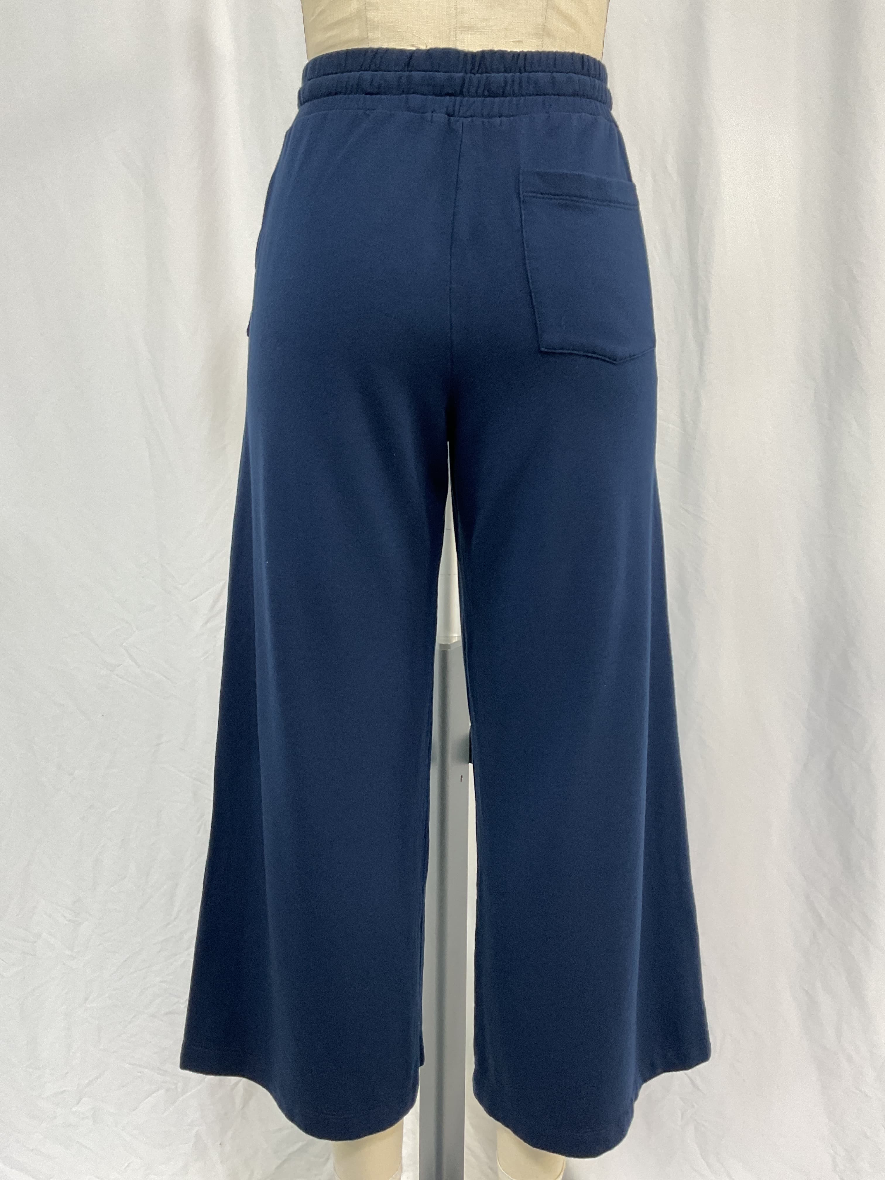 Softest Fleece Drawstring Wide Leg Pants - Image 4