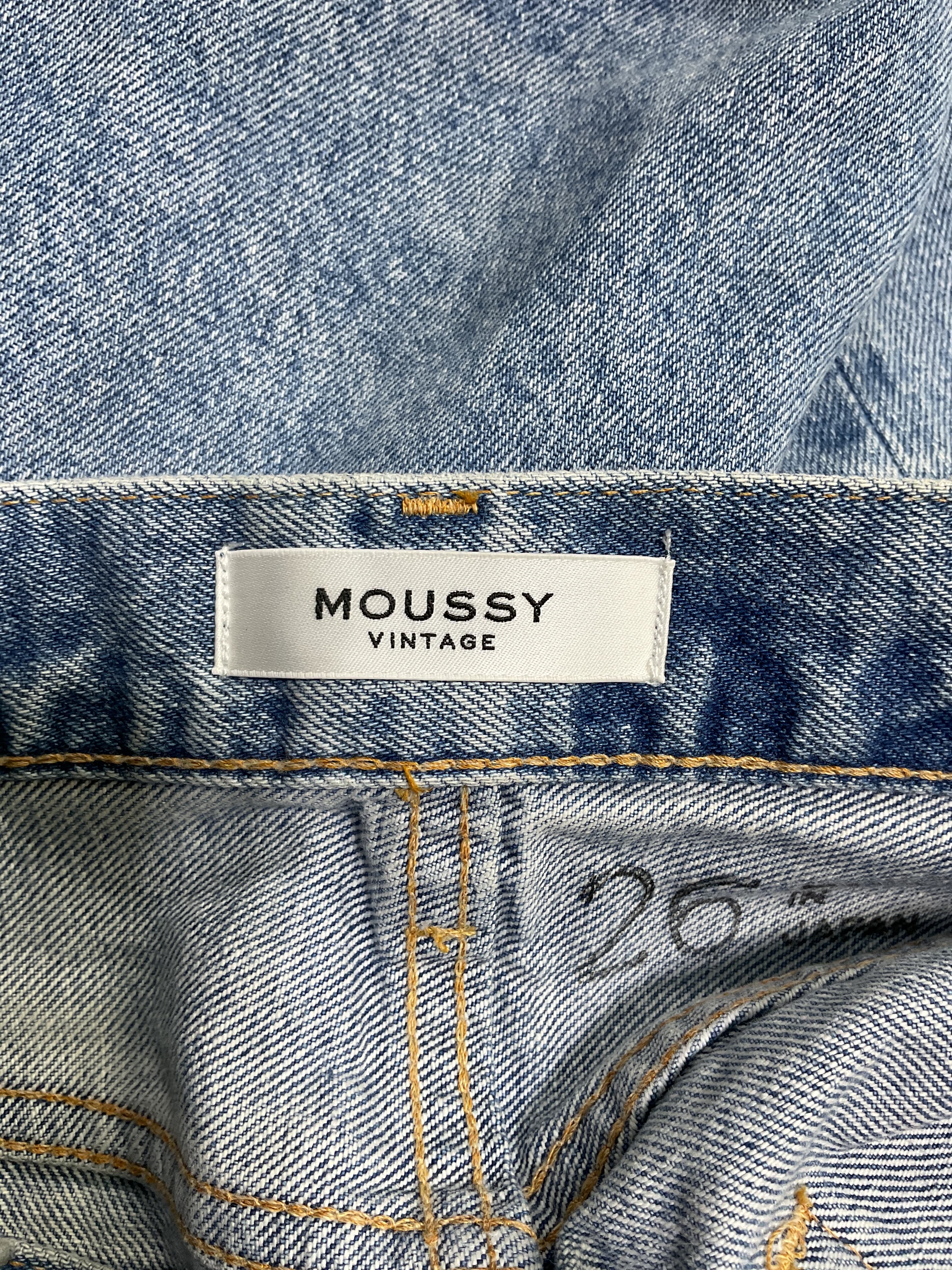 Odessa Wide Straight Leg In Light Blue - Image 2