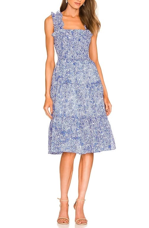 Adelene Midi Dress In Chalet - Image 1