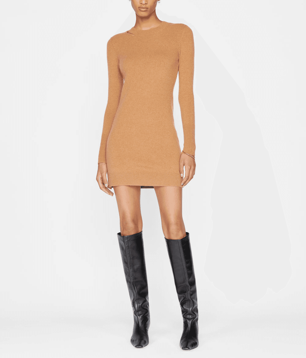Cut Out Mini Dress - Image 1