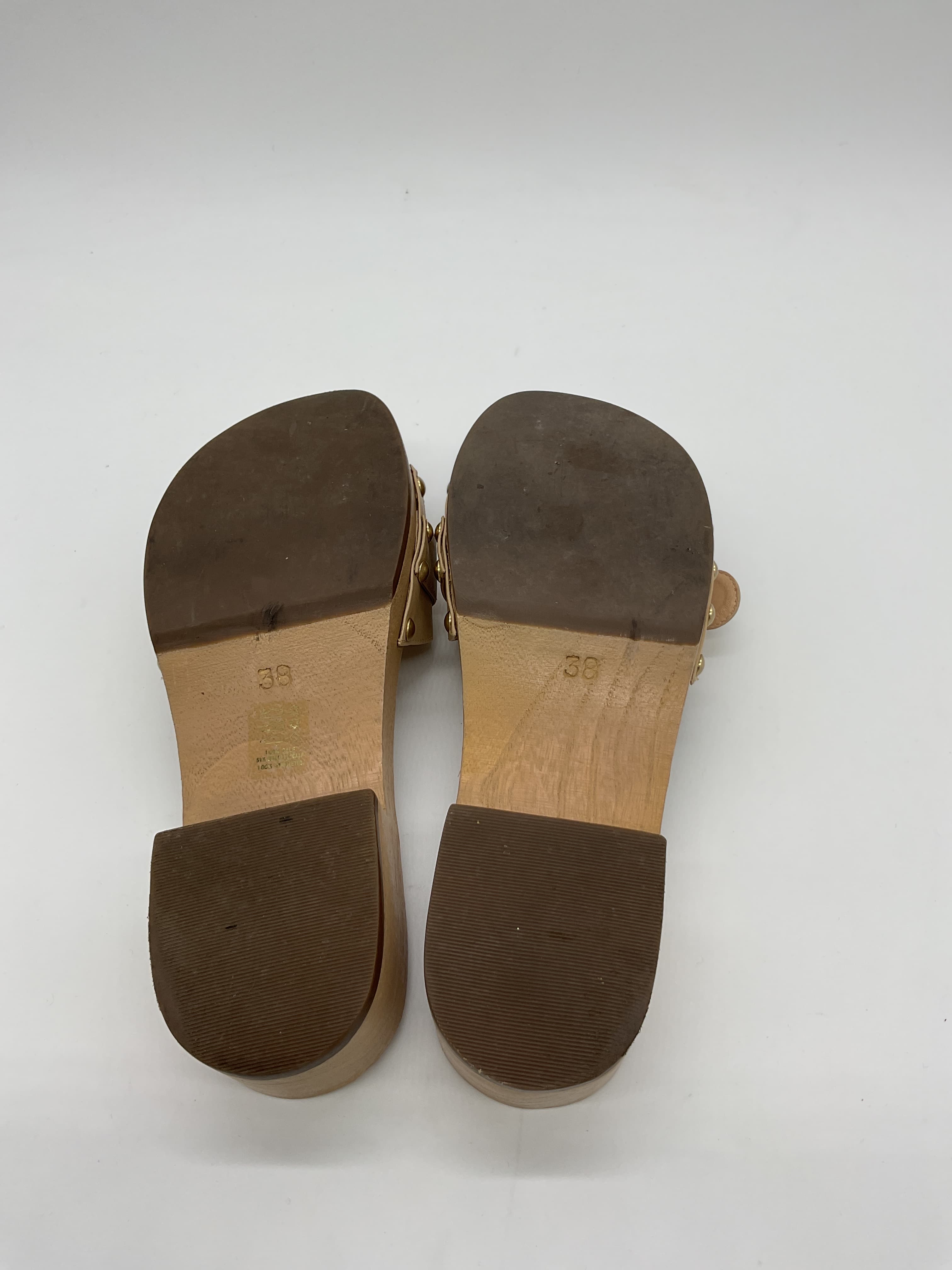 Buckled Leather Slides - Image 4
