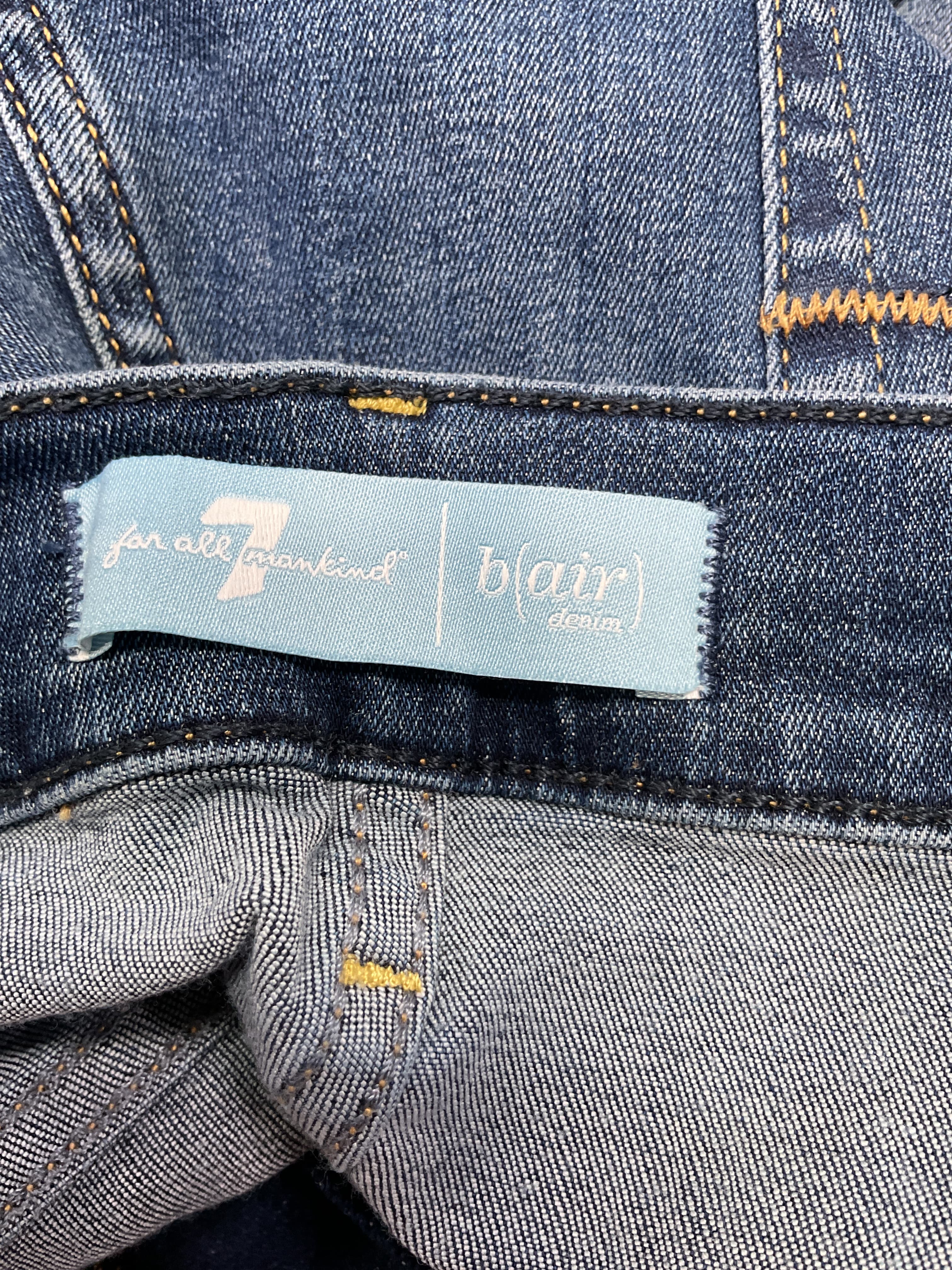 7 For All Mankind Roxanne Mid-Rise Slim Jeans - Image 4