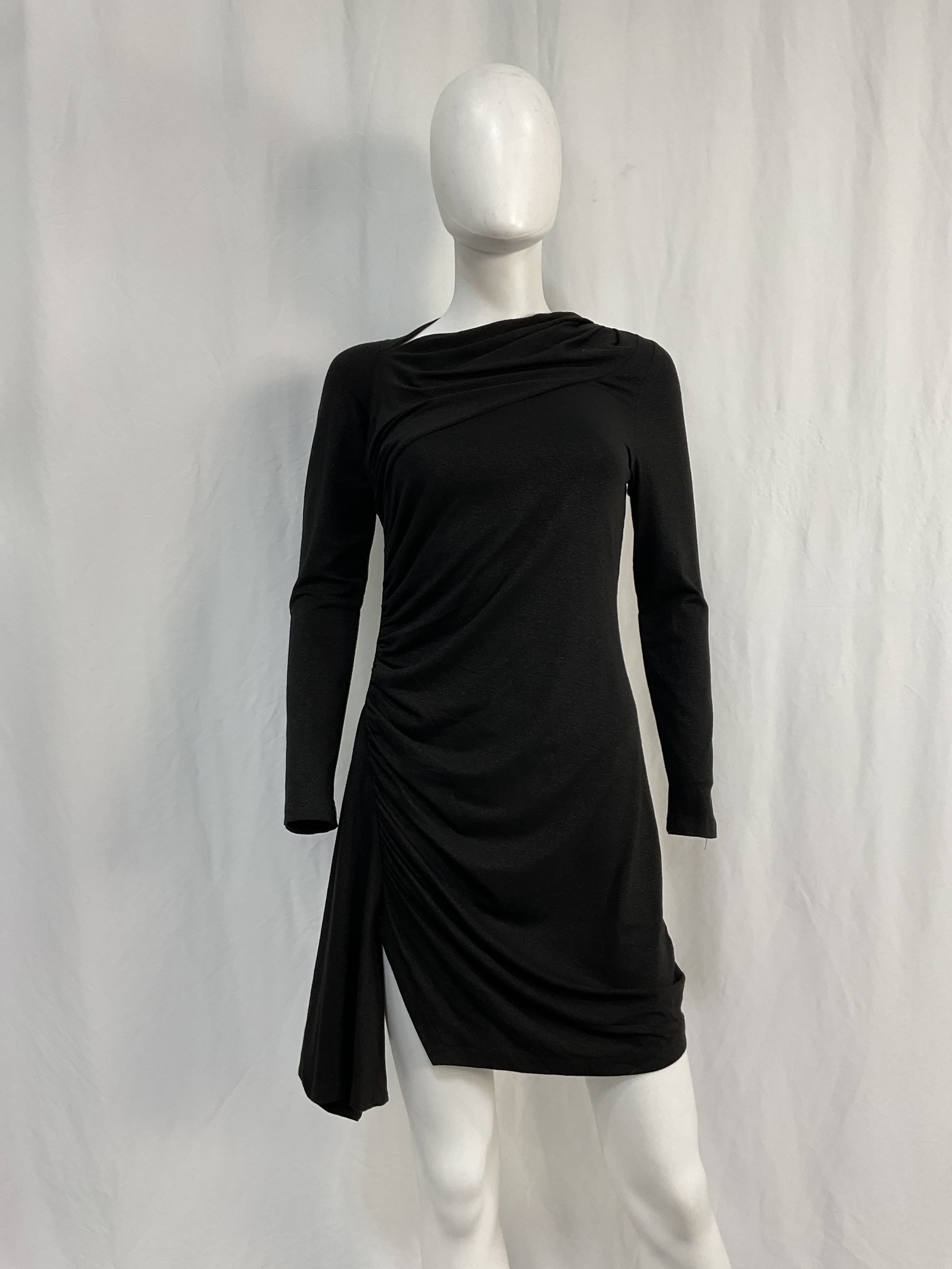 Lurex Jersey Slash Mini Dress - Image 2