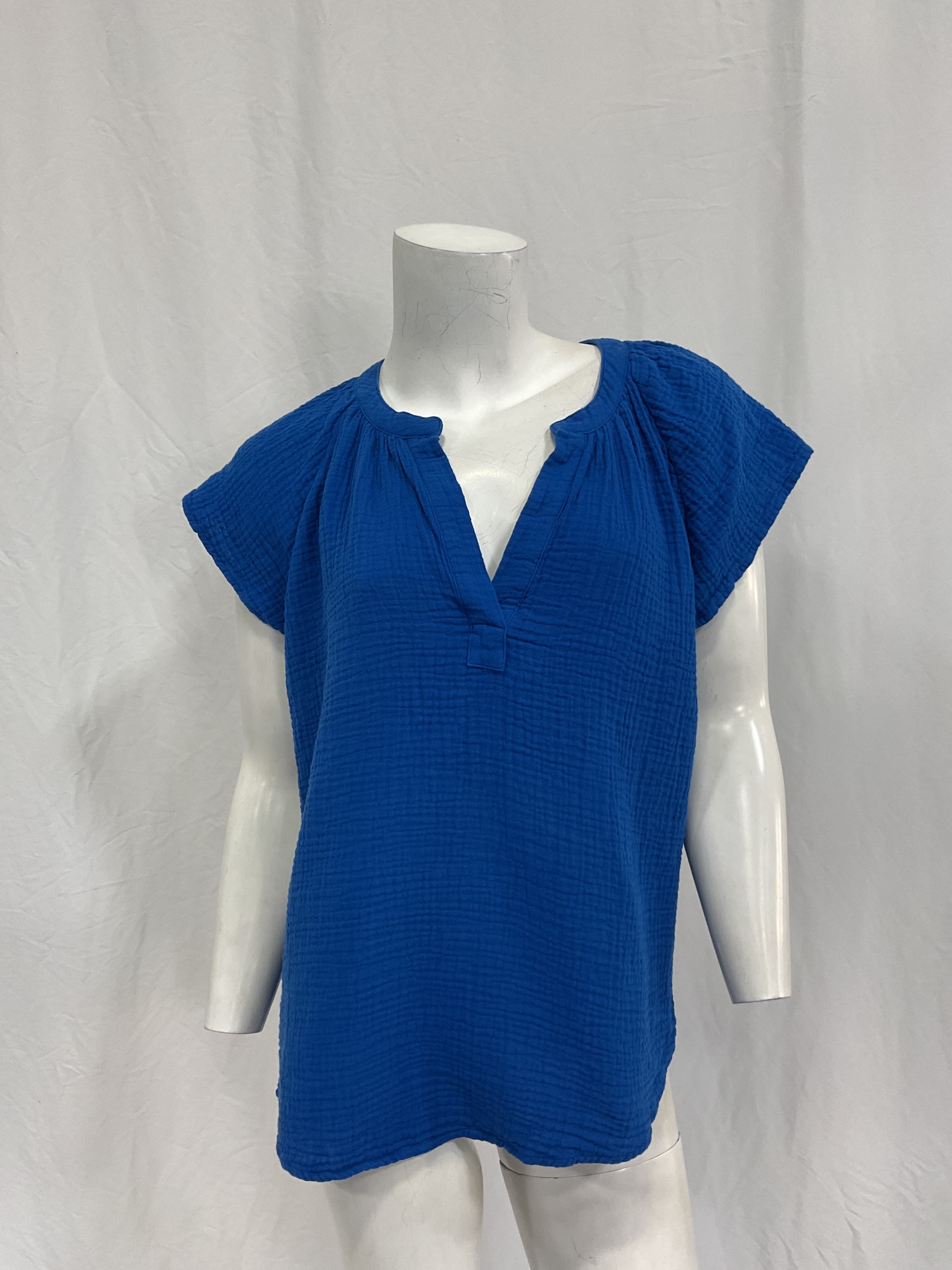 Maribel Top In Sapphire - Image 2