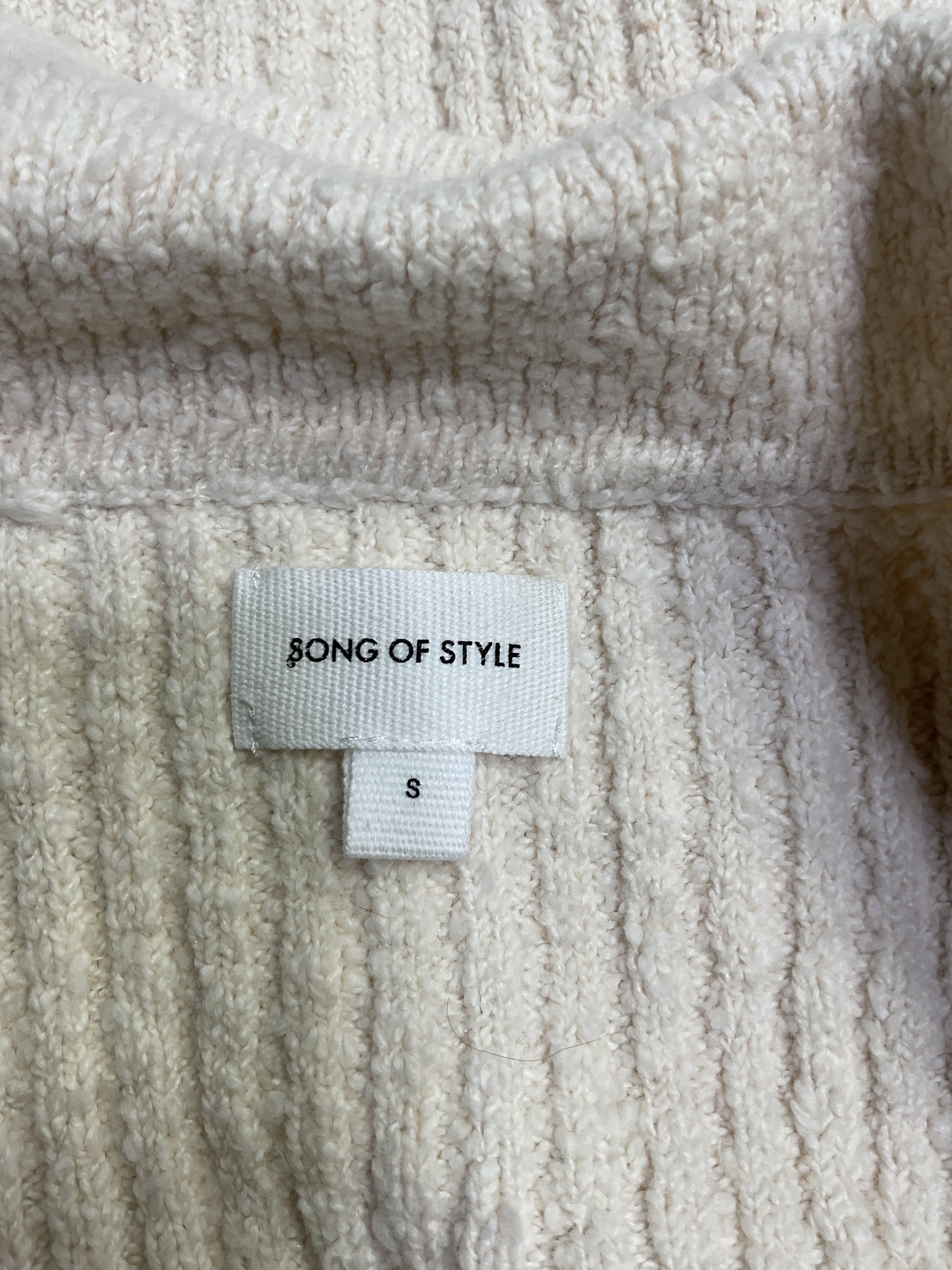 Juliet Cardigan In Pale Oat - Image 2