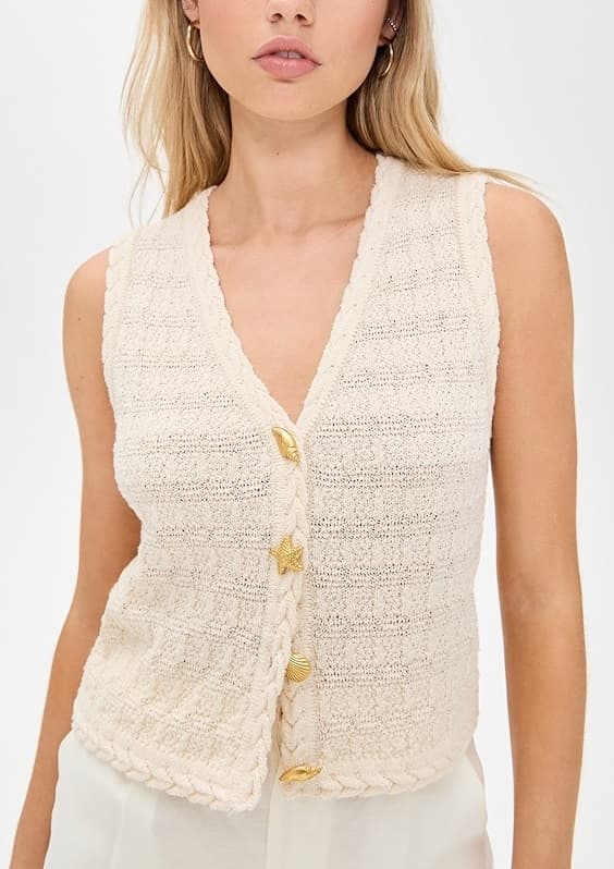 Riya Sweater Vest - Image 1