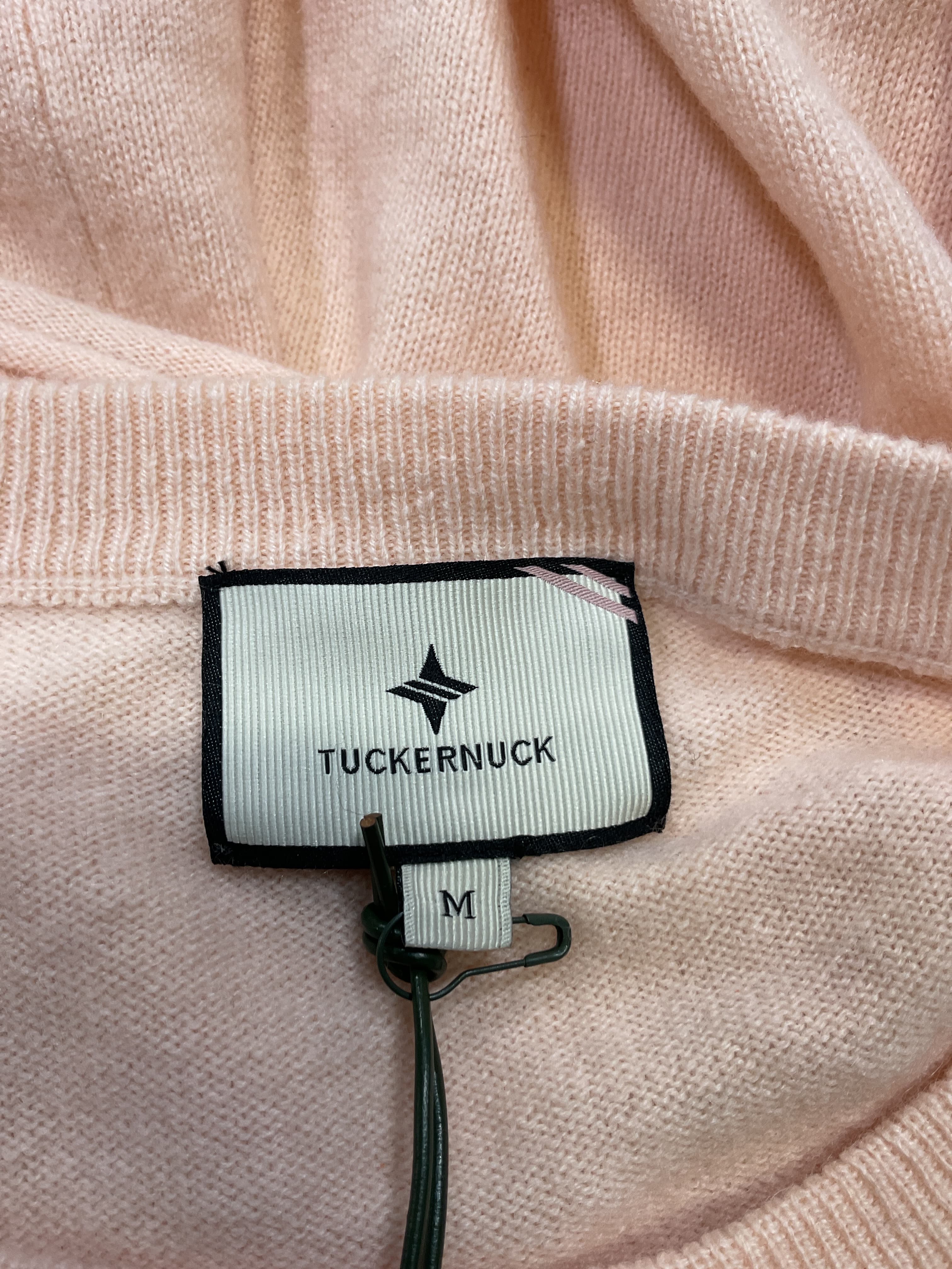 Soft Pink Short Sleeve Cashmere Lila Sweater - Image 3
