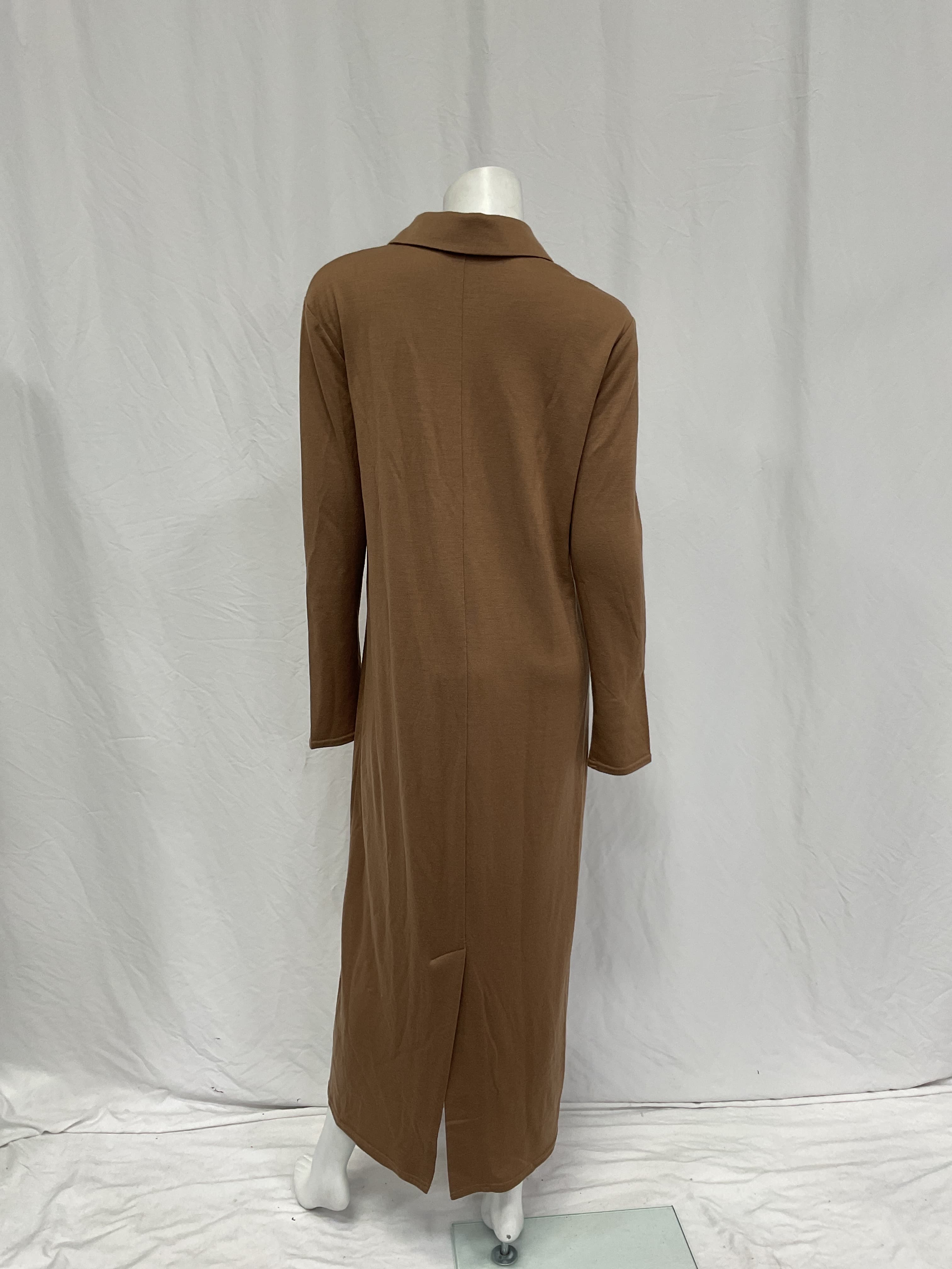 Wool Jersey Polo Shirtdress - Image 2