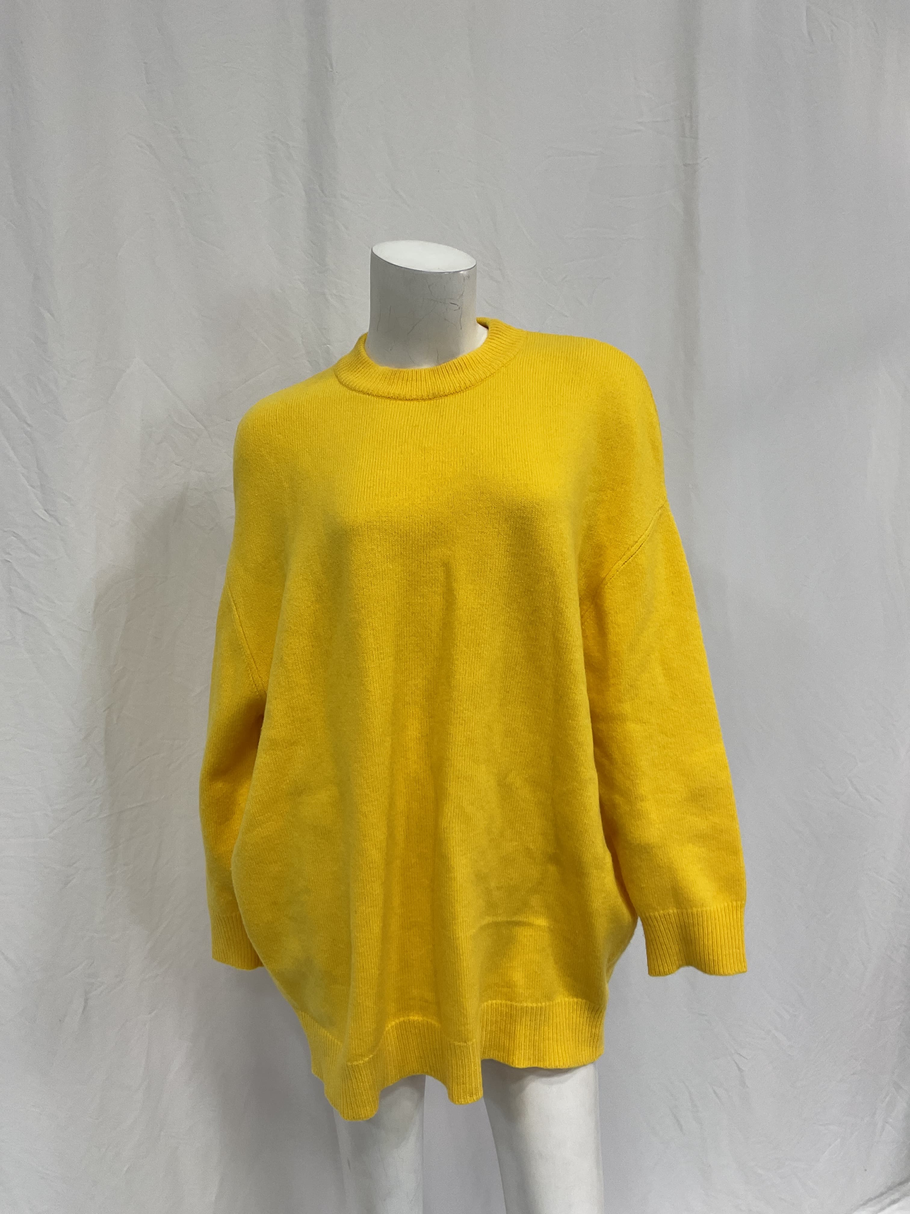 Airy Extrafine Wool Circular Origami Pullover - Image 2