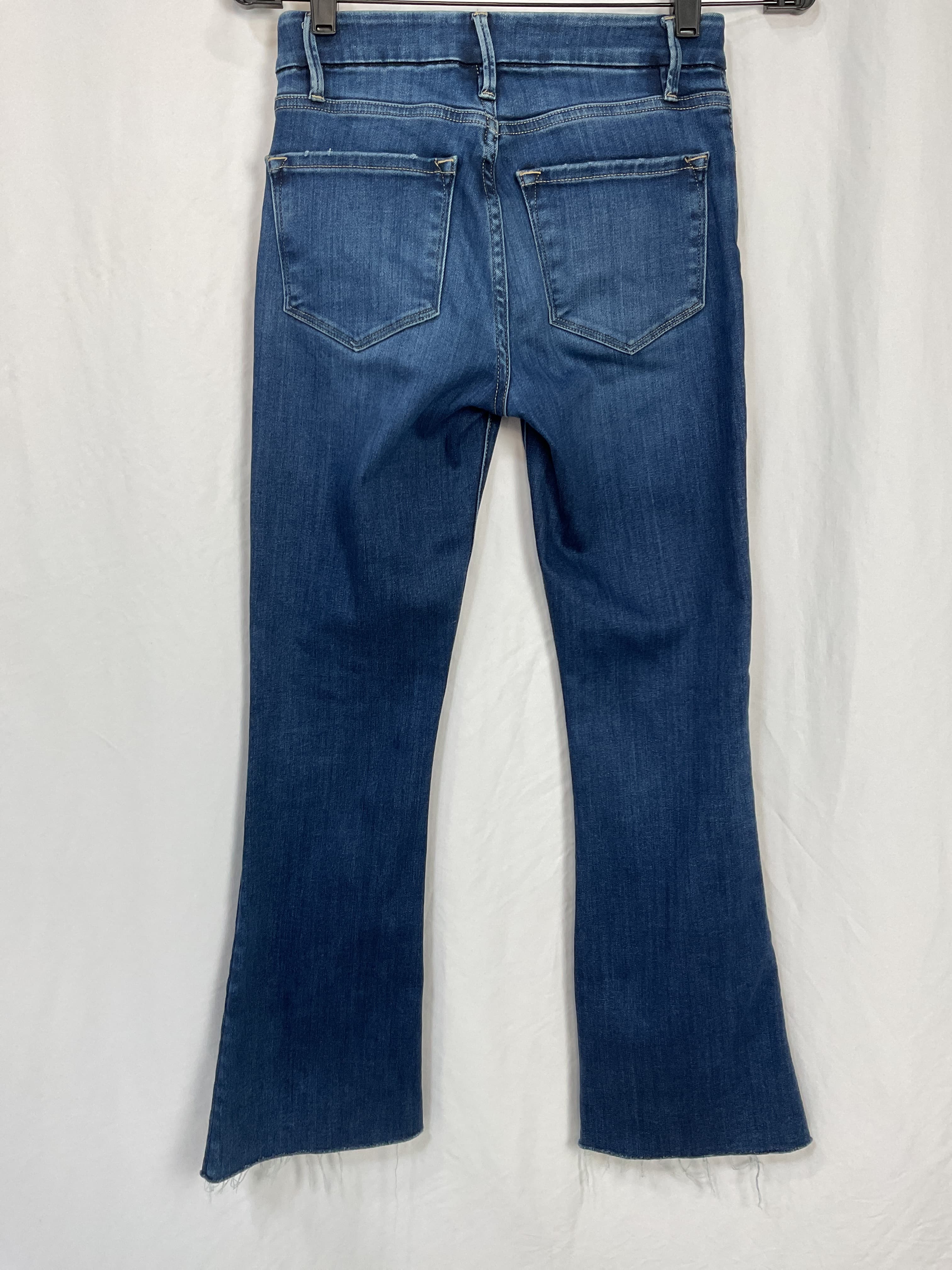 Le Cropped Mini Mid Rise Bootcut Jeans - Image 2