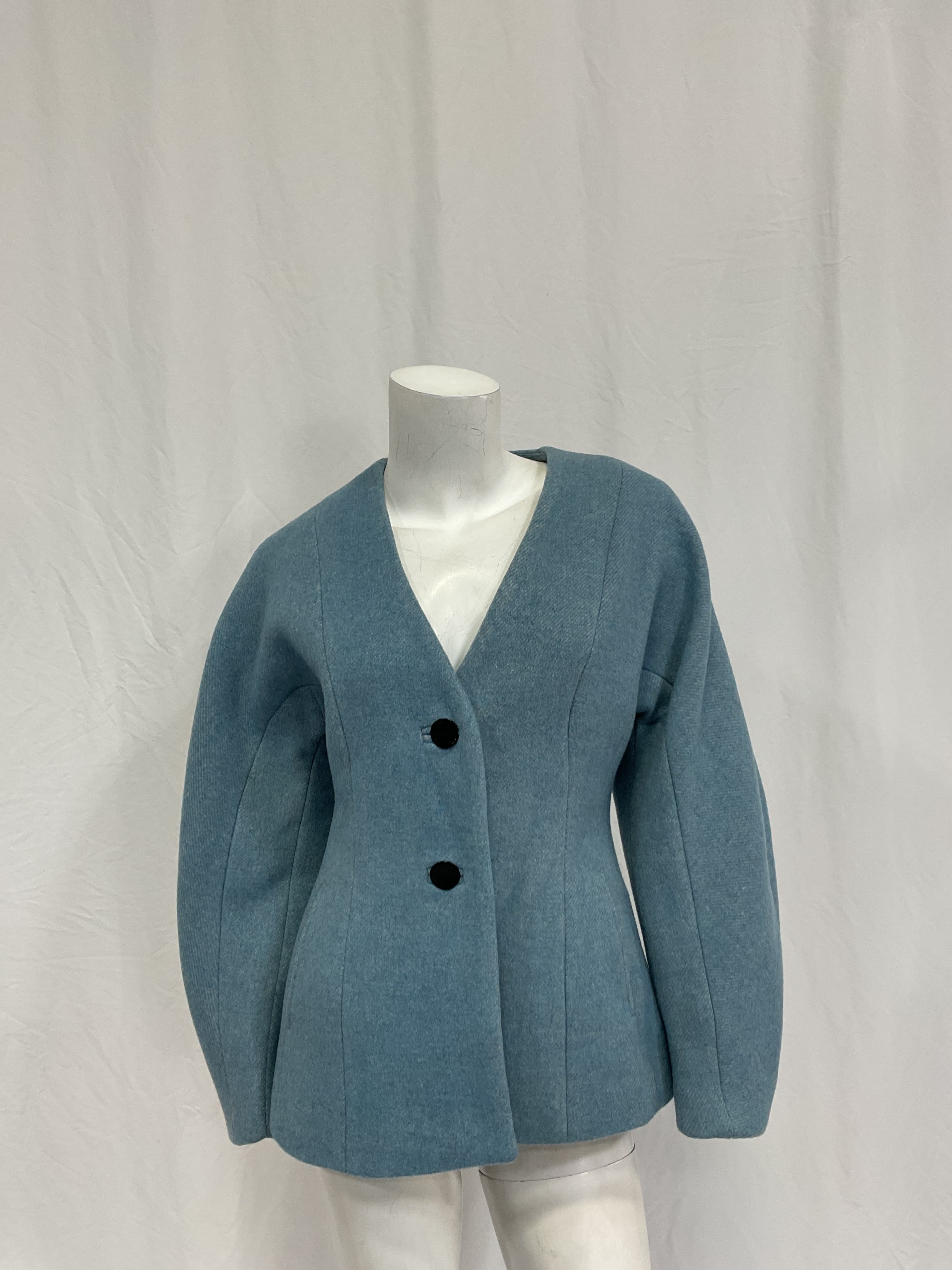 Twill Wool Suiting Blazer - Image 3