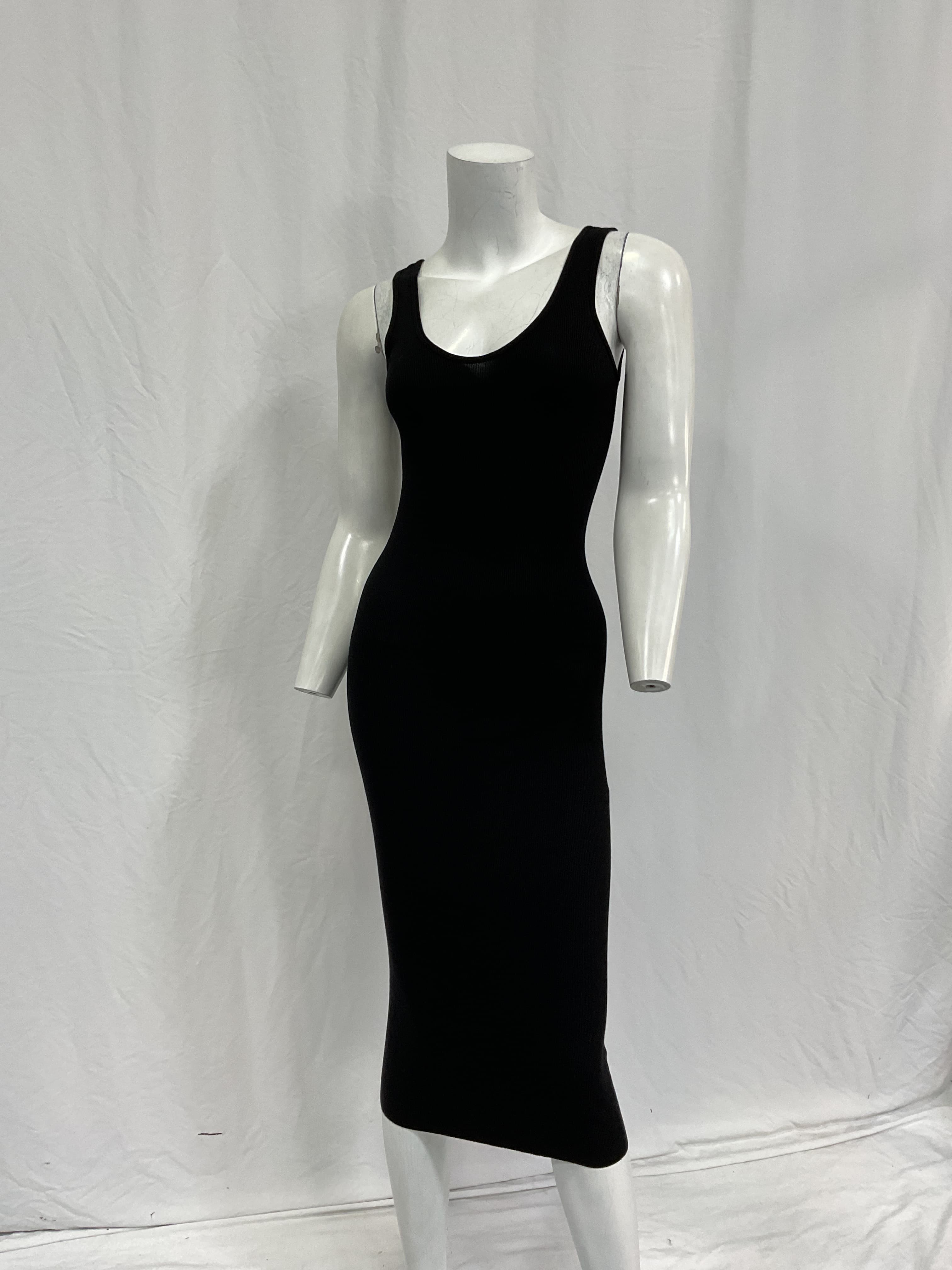 Rib Tank Viscose-Blend Dress - Image 3