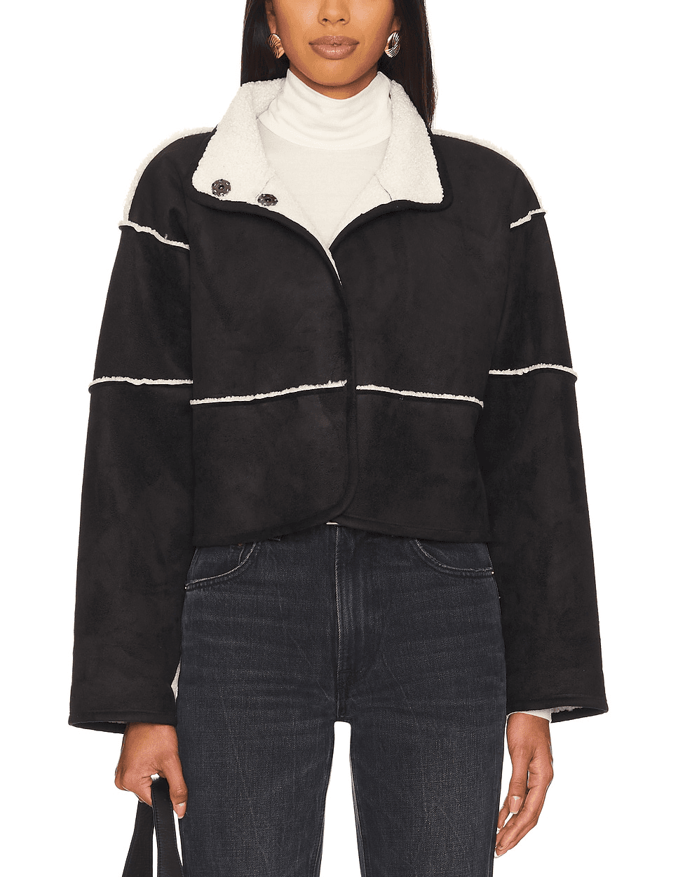 Kelly Reversible Sherpa Jacket - Image 1