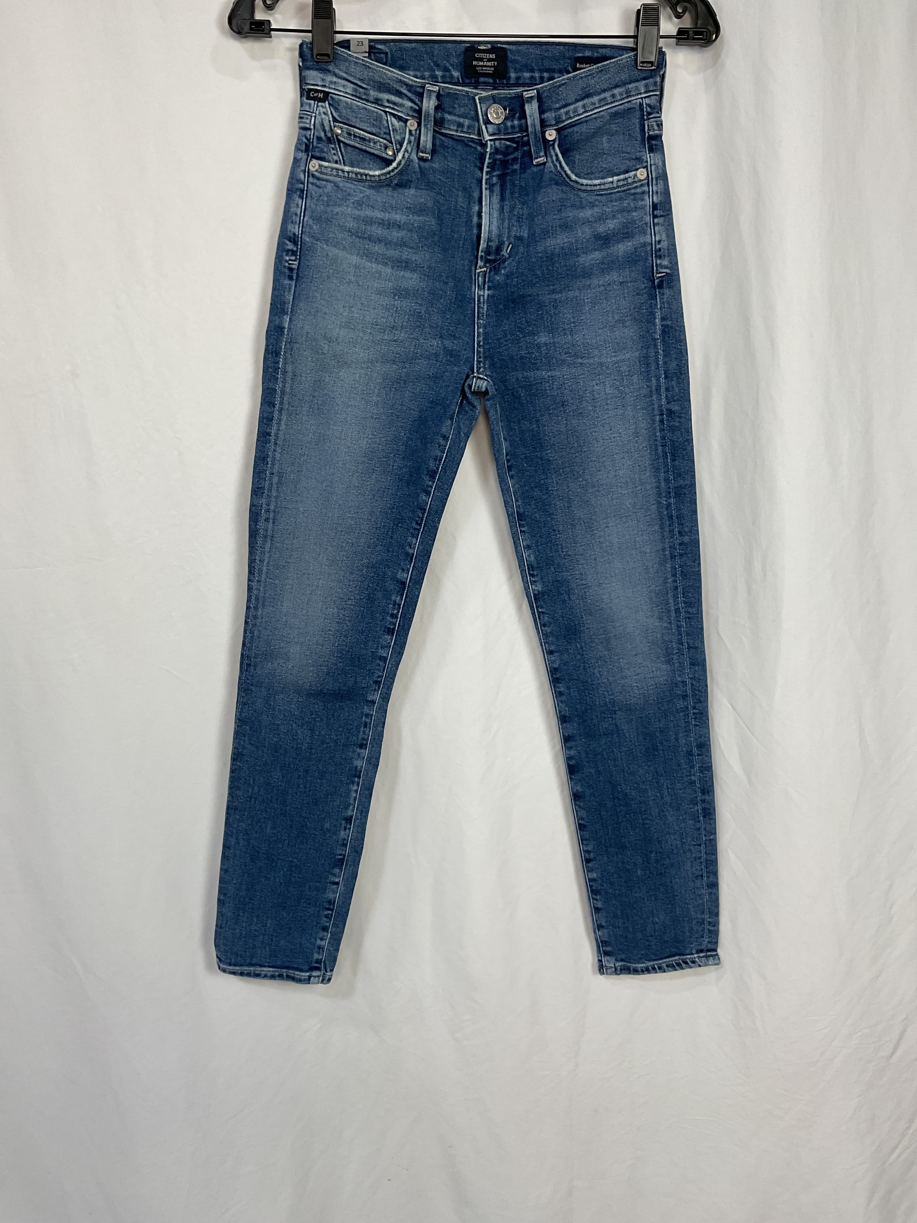 Rocket Crop Mid Rise Skinny - Image 2