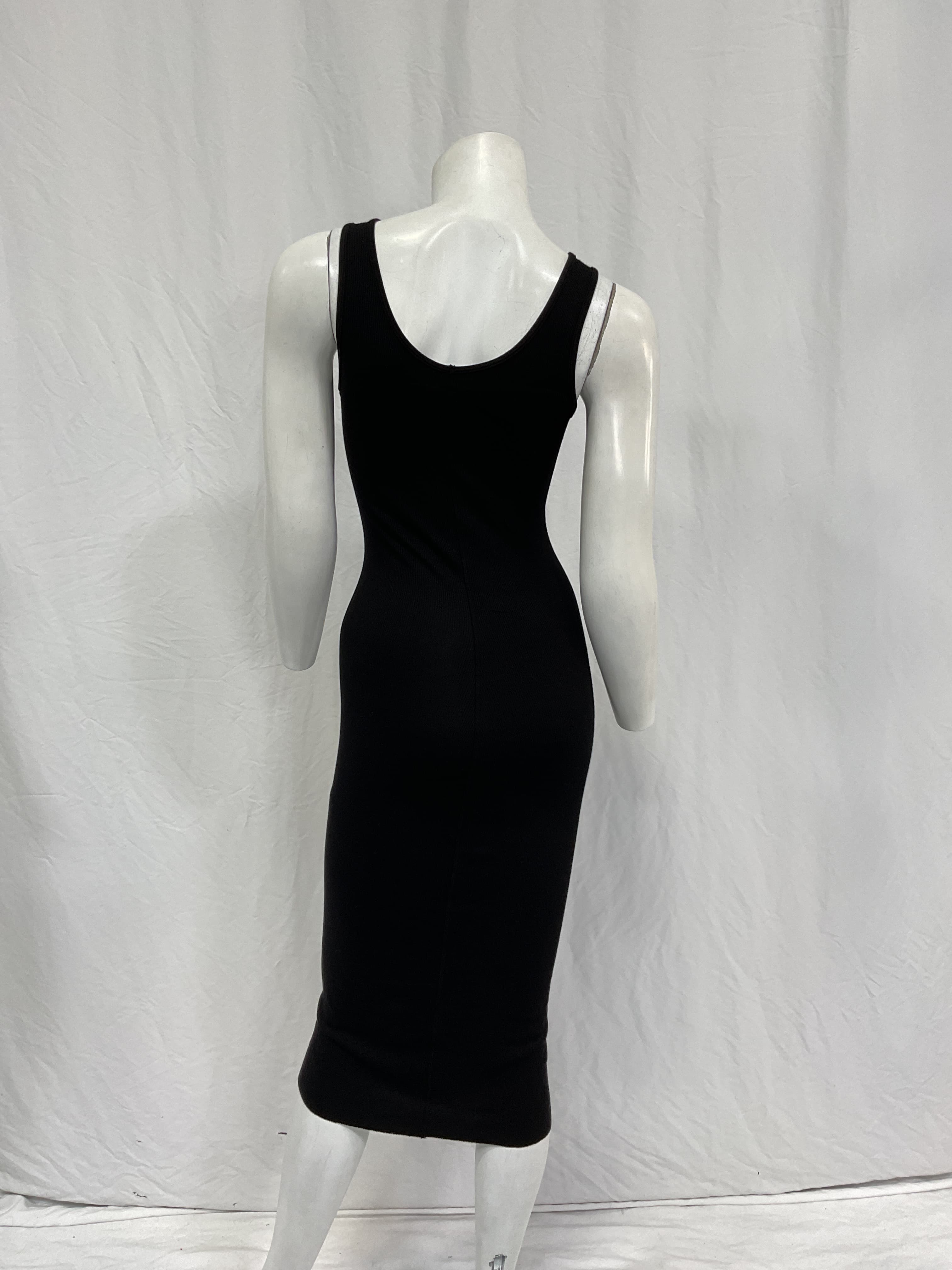 Rib Tank Viscose-Blend Dress - Image 2
