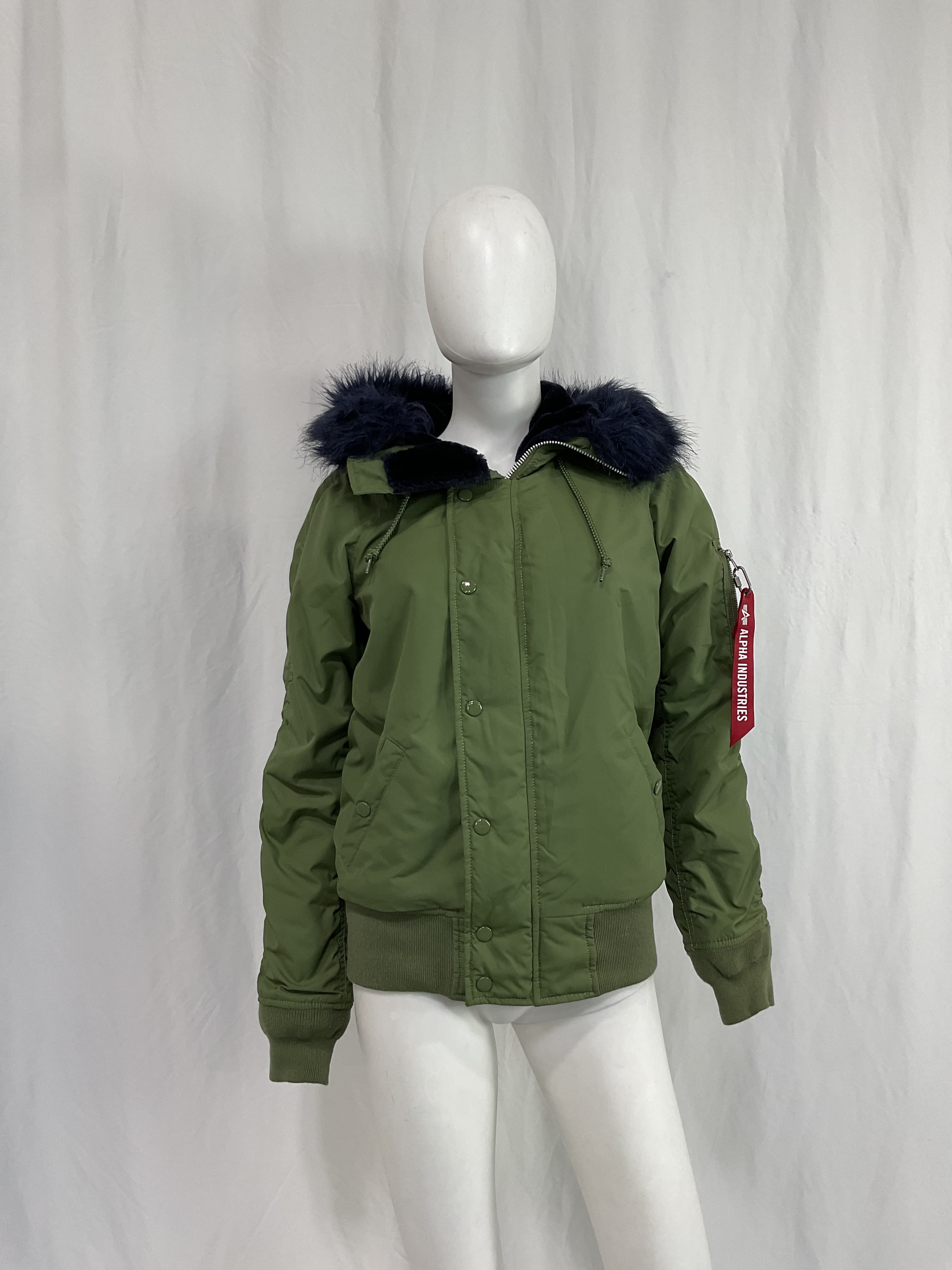 N-2b Impact Parka With Faux Fur Trim - Image 3