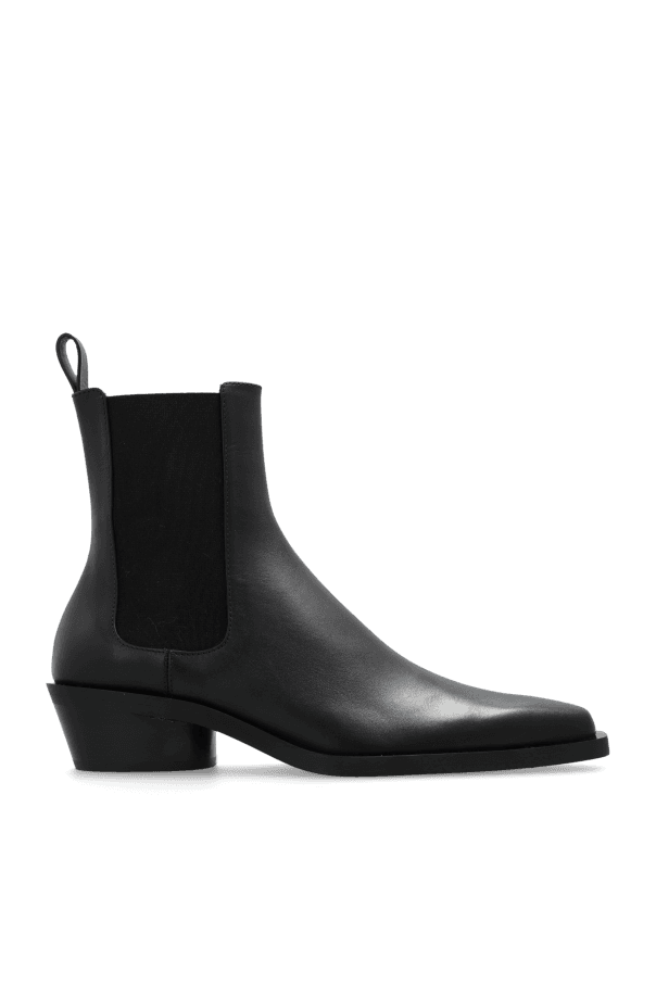 Leather Ankle Boots - Image 1