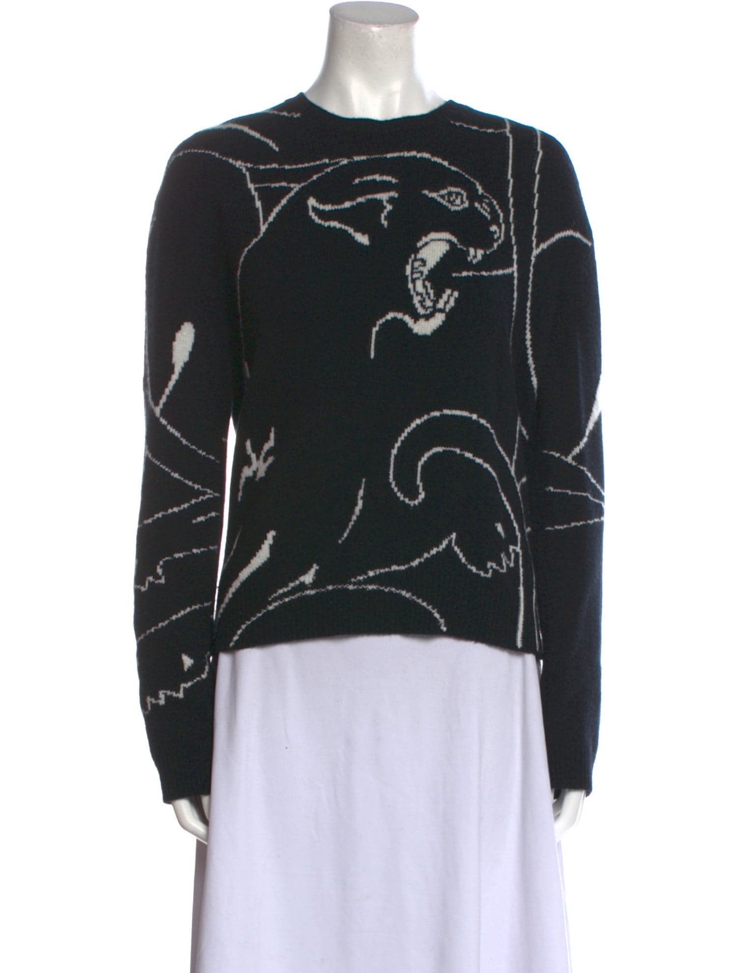 Valentino Cashmere Printed Sweater - Image 1