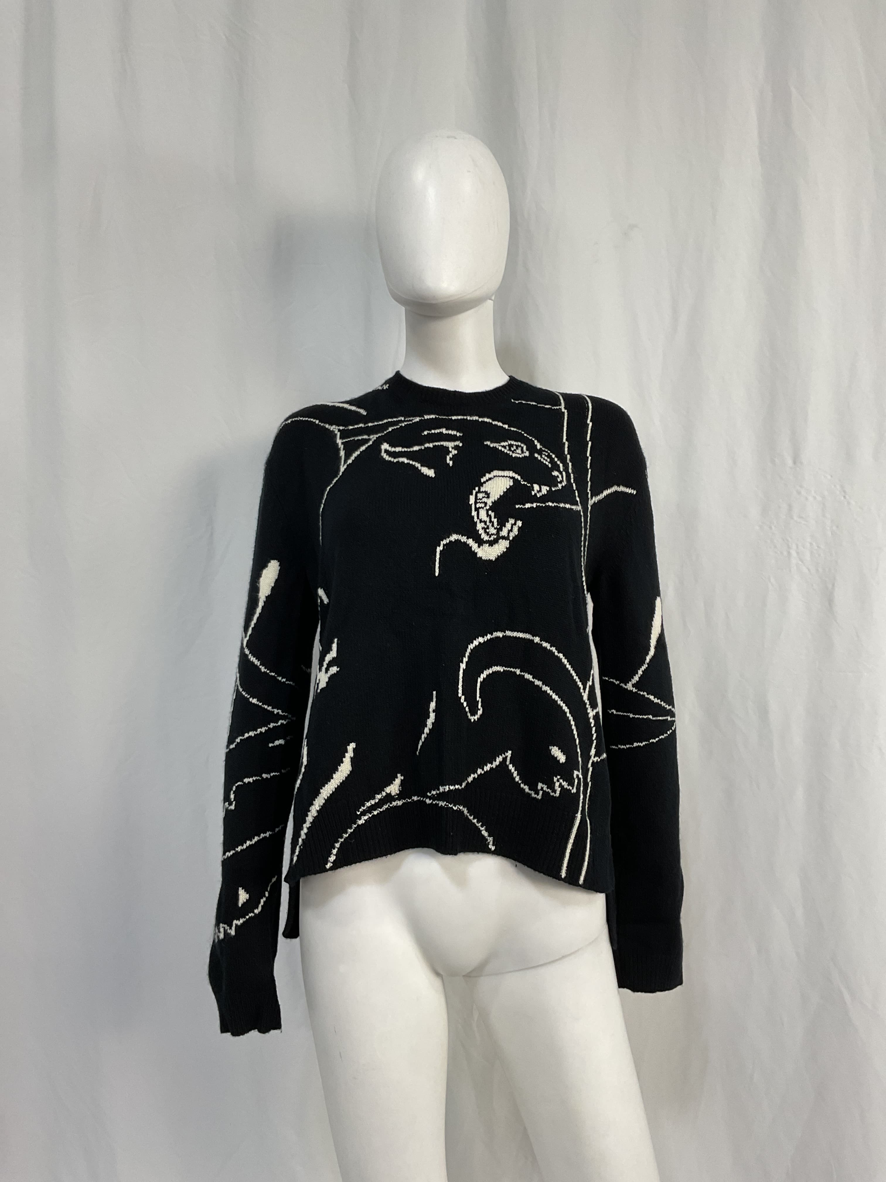 Valentino Cashmere Printed Sweater - Image 3