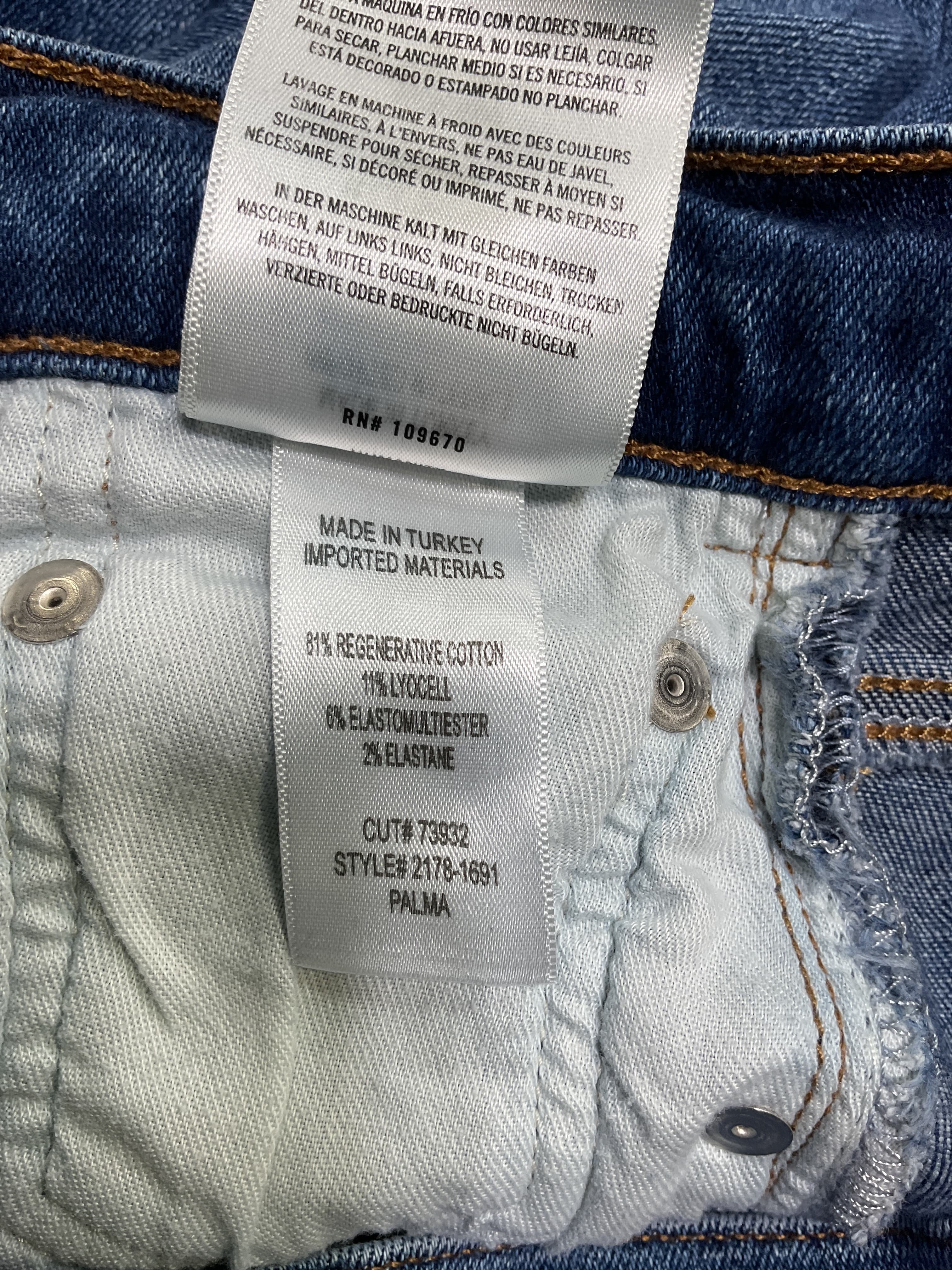 Palma High-Rise Straight-Leg Jeans - Image 4