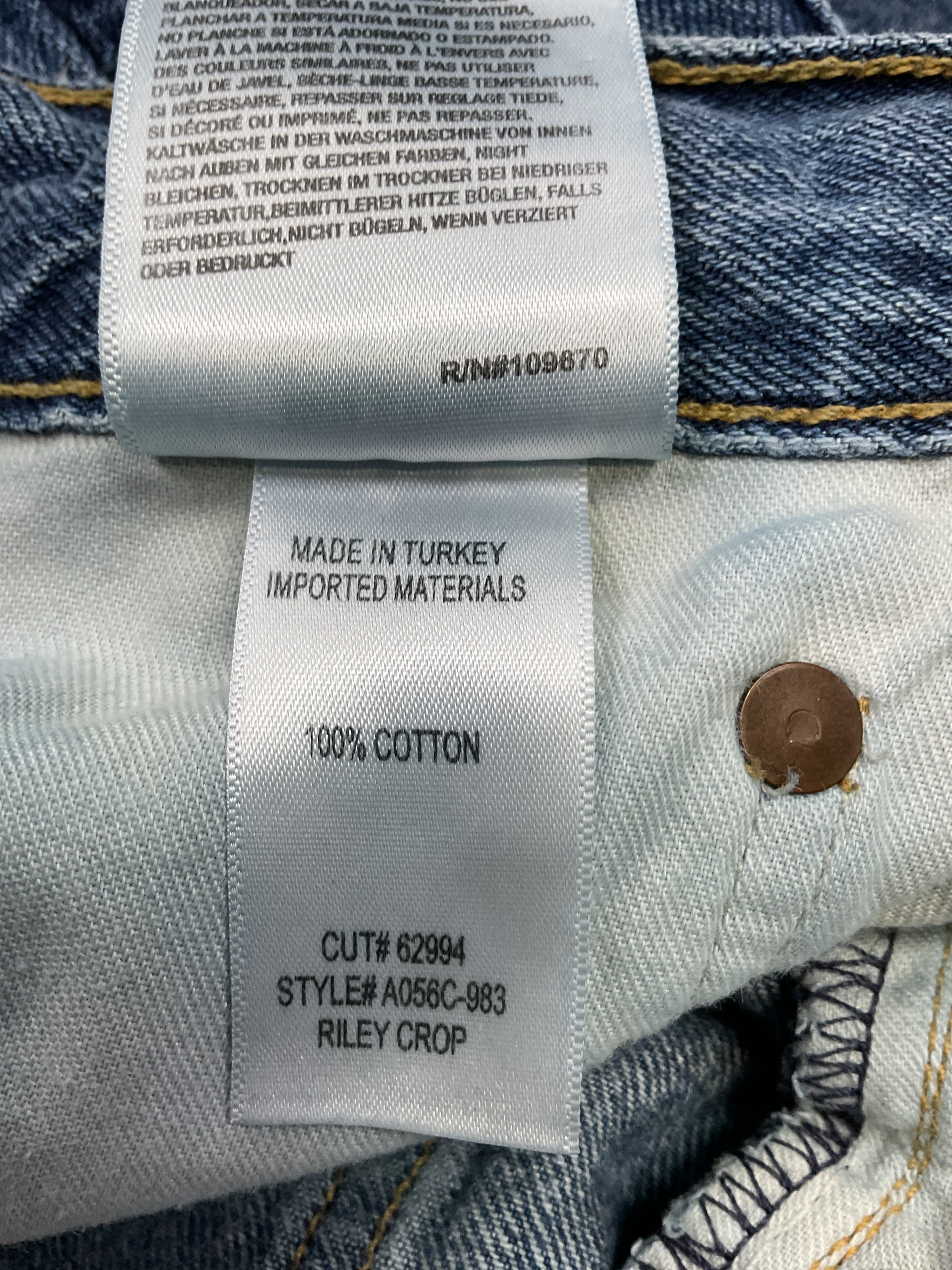 Riley Straight Cropped Jeans - Image 3