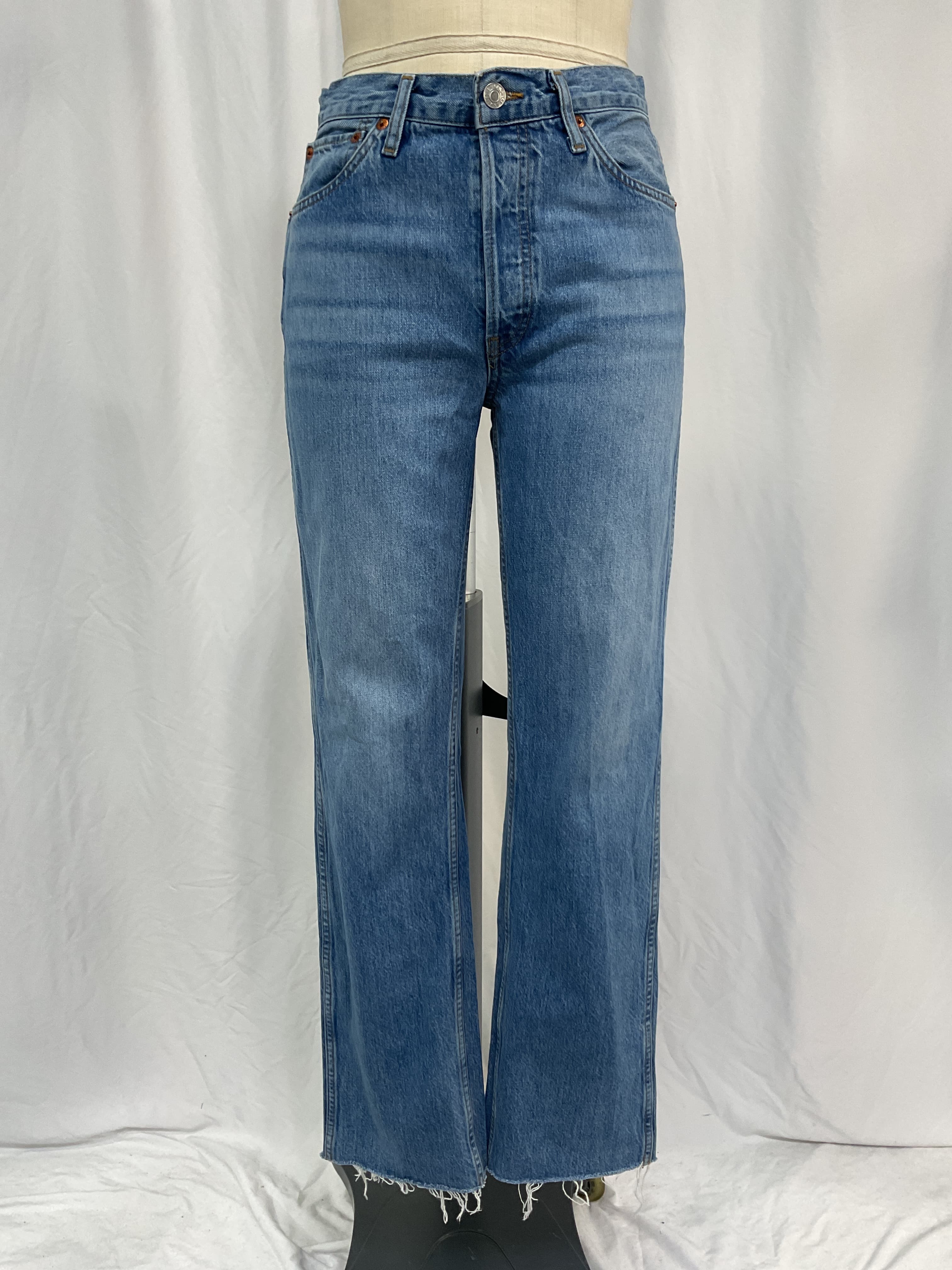 90s High Rise Loose Jeans - Image 2
