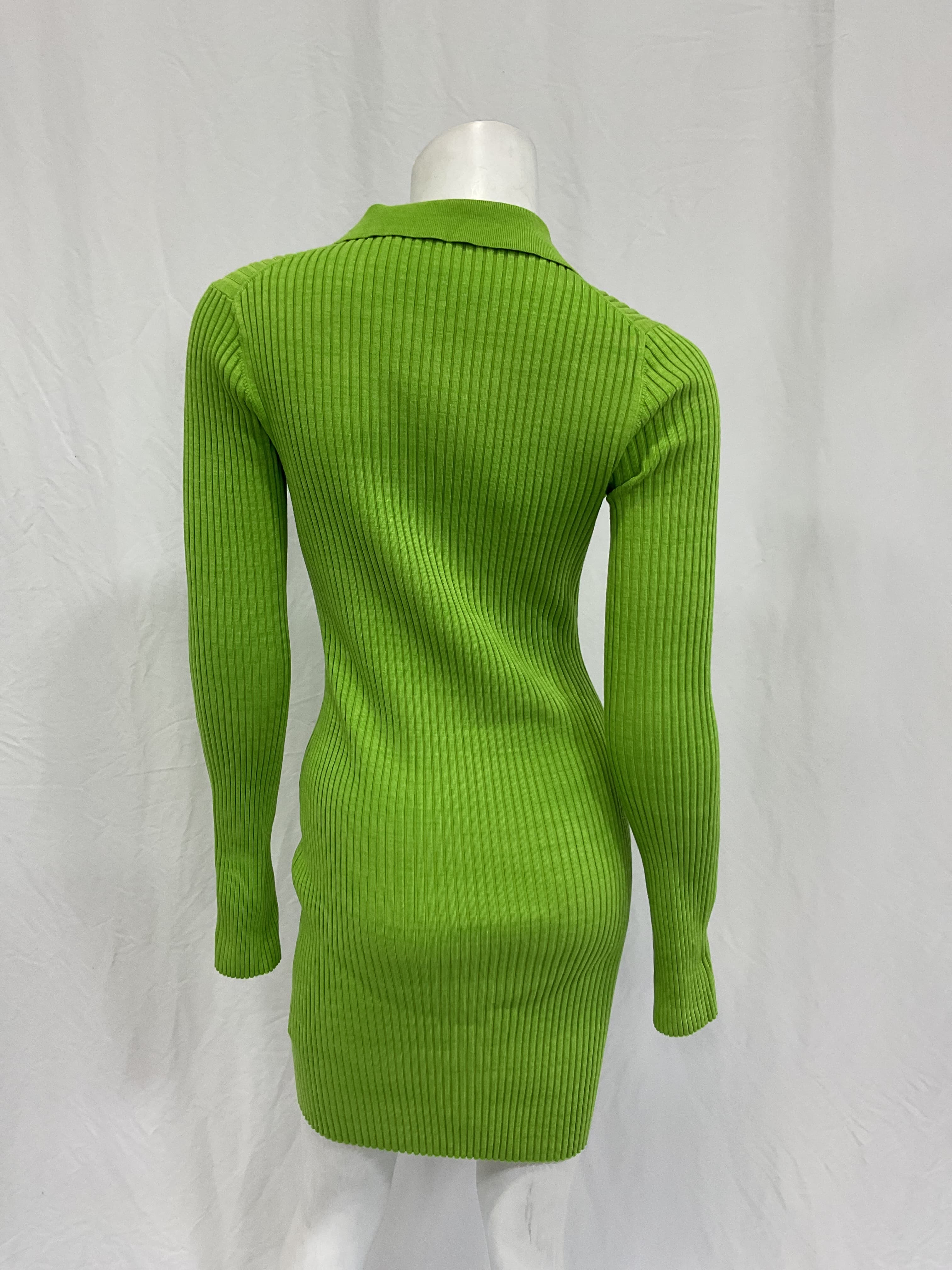 Marl Mini Dress In Lawn - Image 3