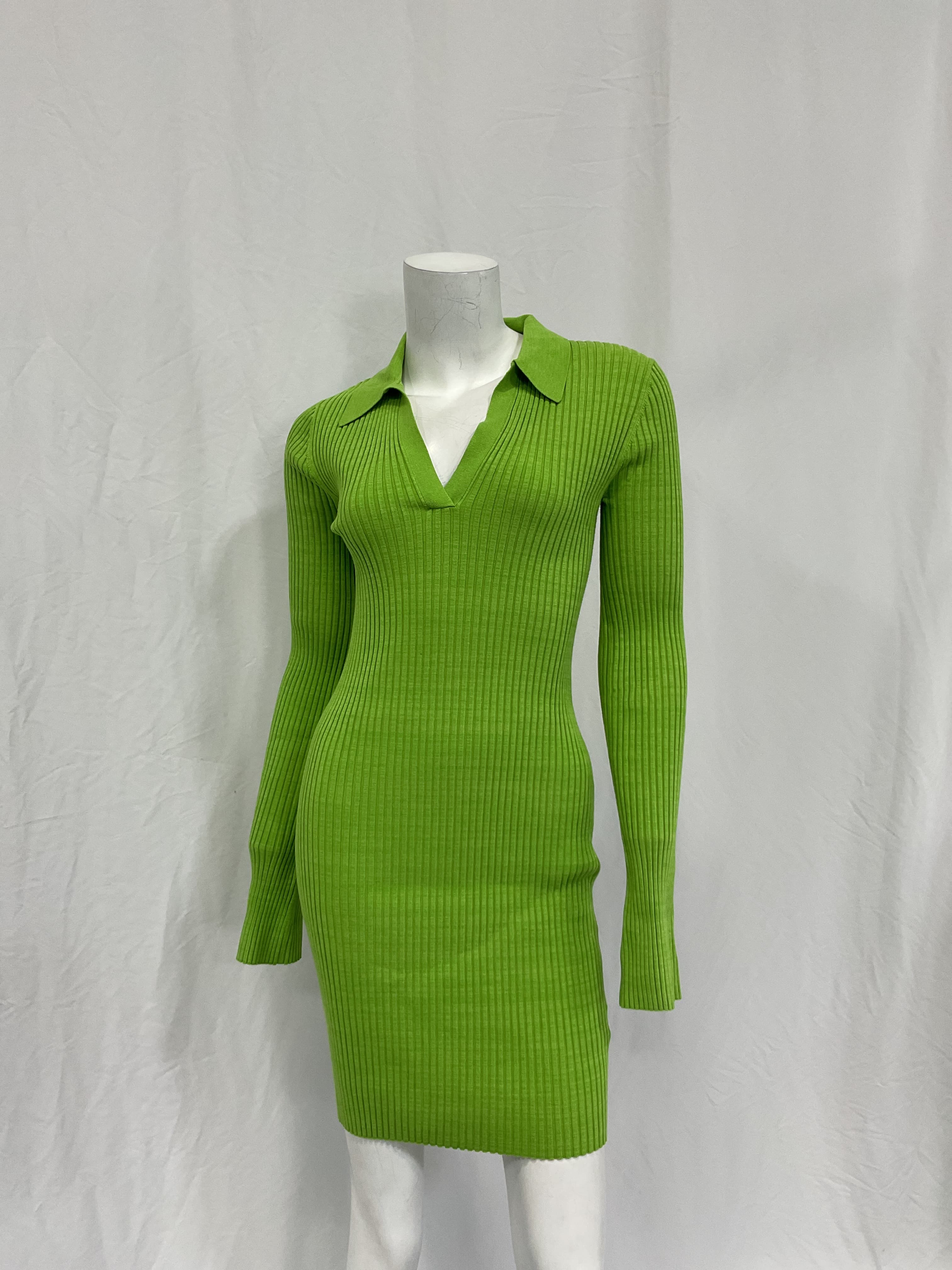 Marl Mini Dress In Lawn - Image 2