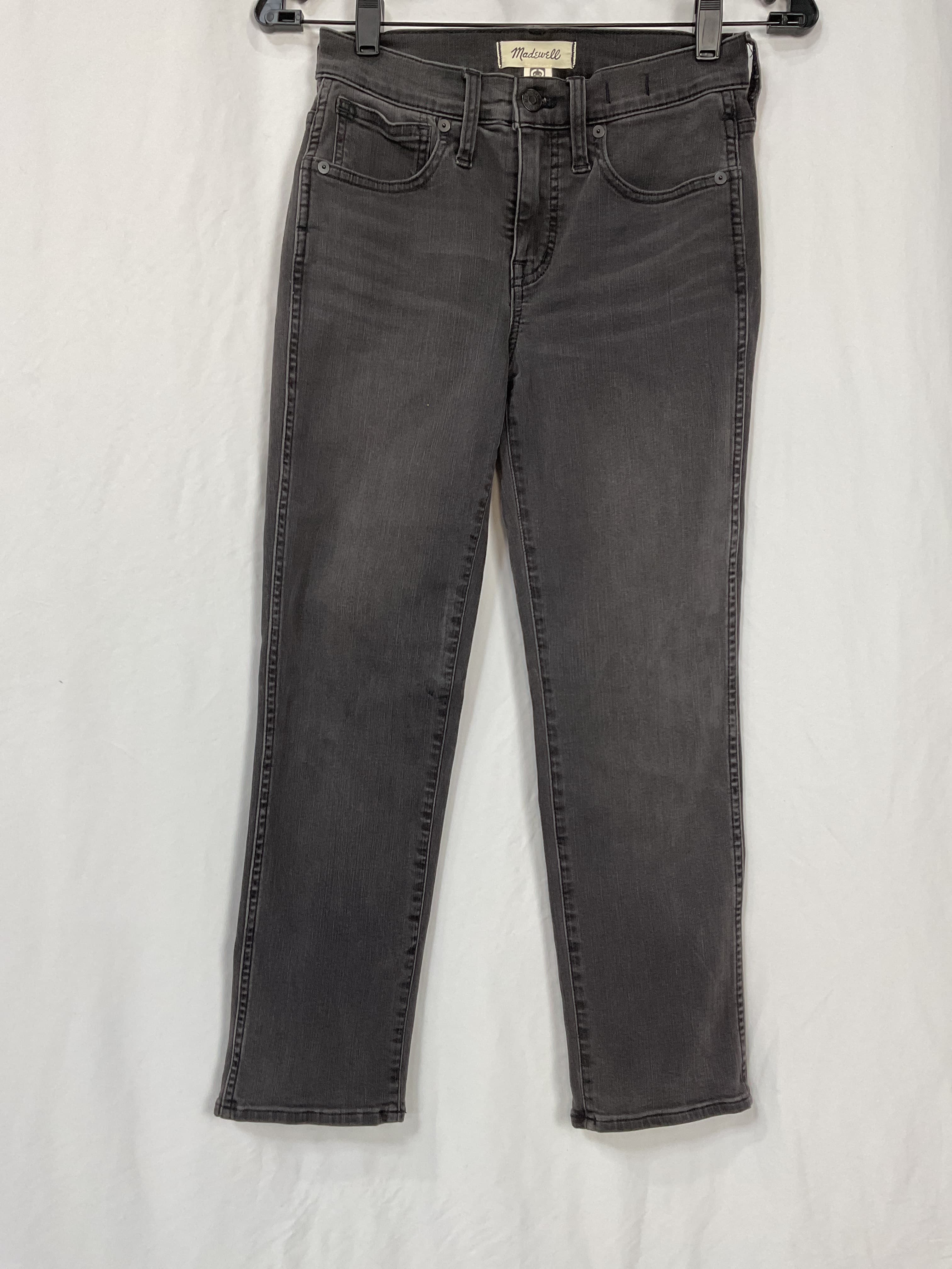 Nm780 Petite Stovepipe Jeans In Black Rinse Wash - Image 3