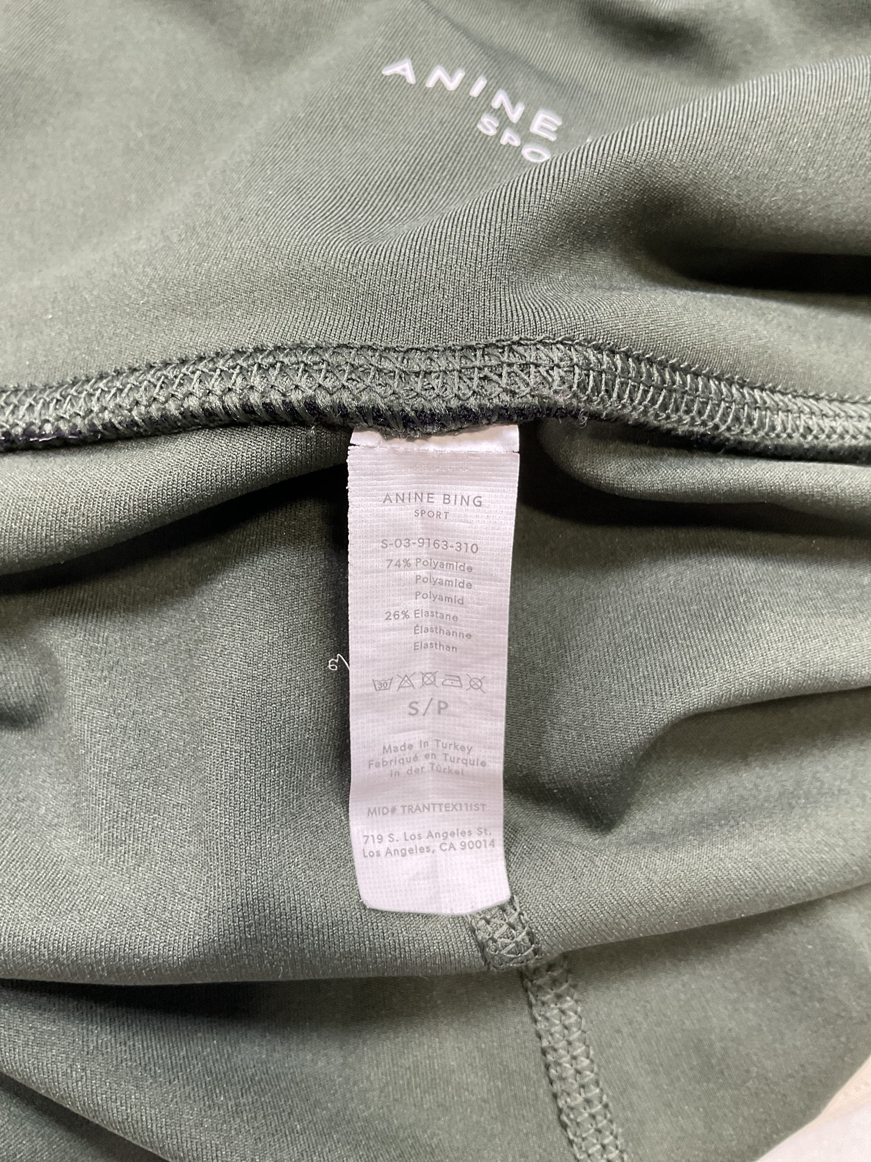 Sport Bran Legging In Dark Olive - Image 4