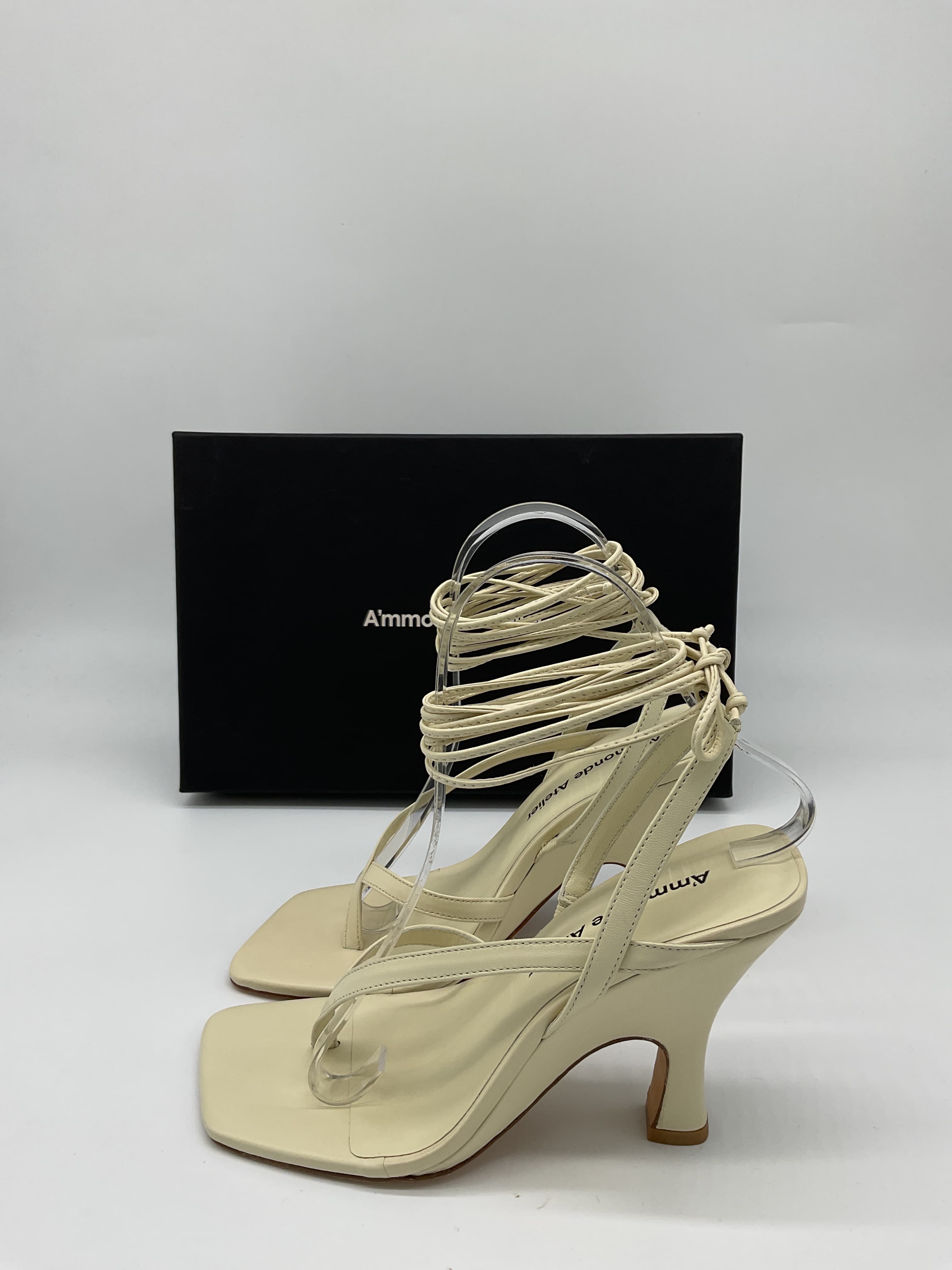Aza 100 Wedge In Ivory - Image 3