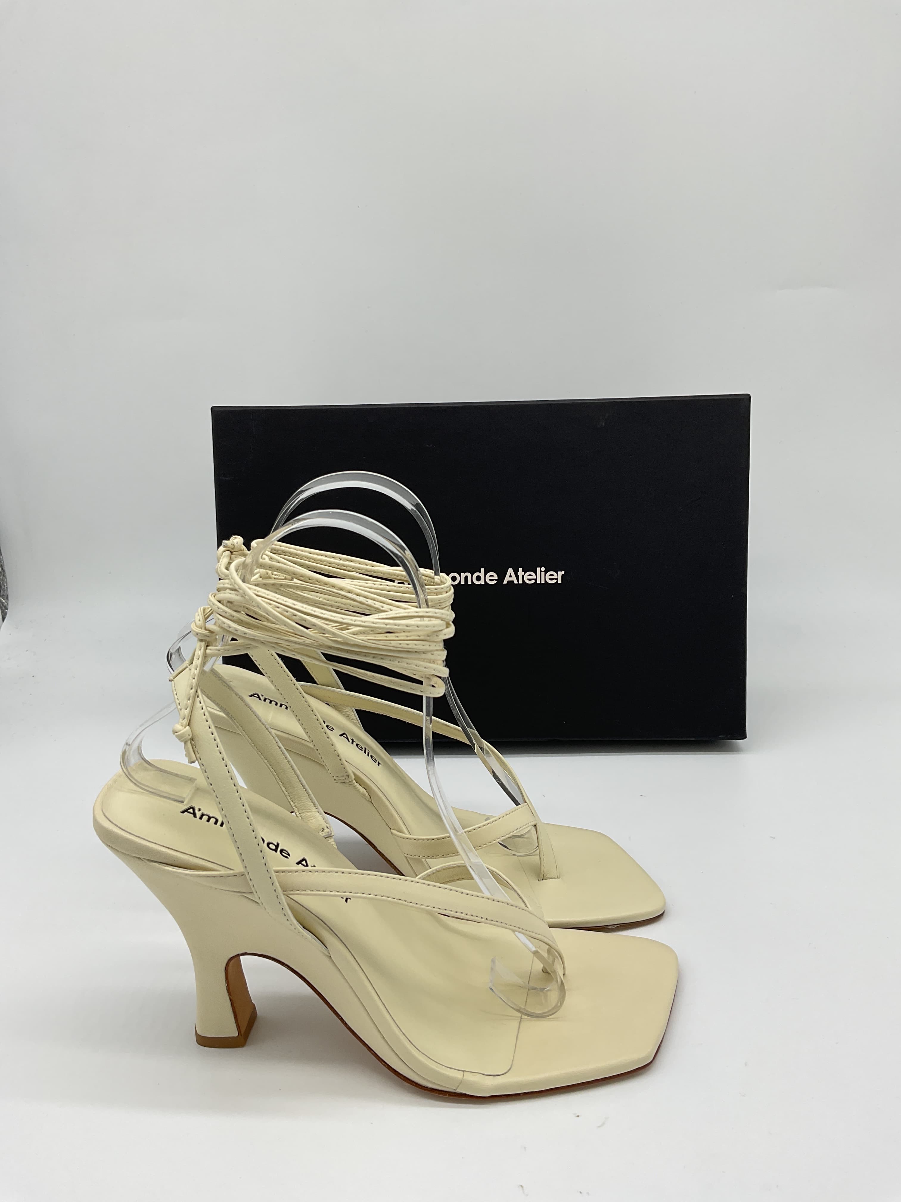Aza 100 Wedge In Ivory - Image 4