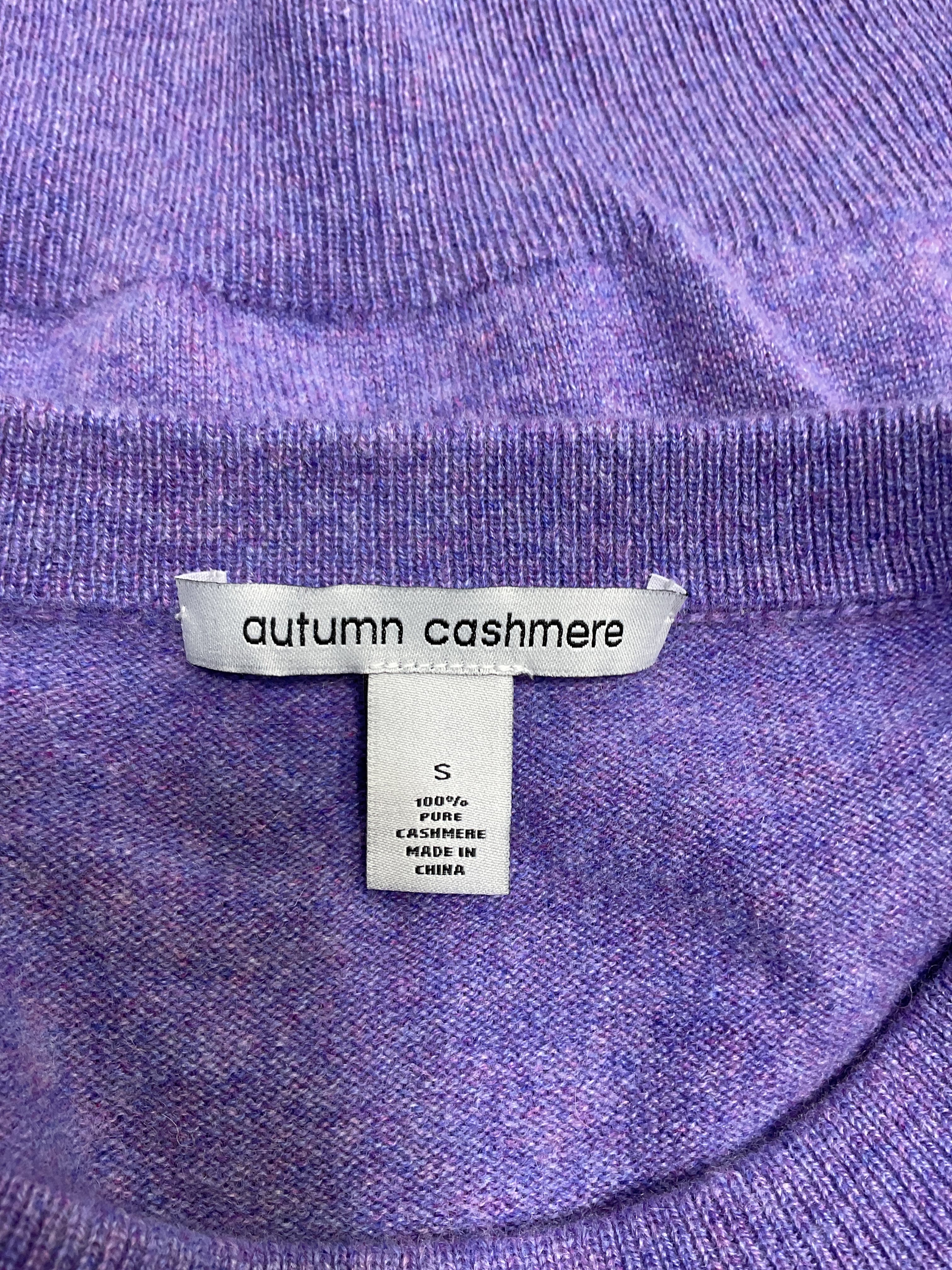 Cropped Sweater In Hyacinth - Image 4