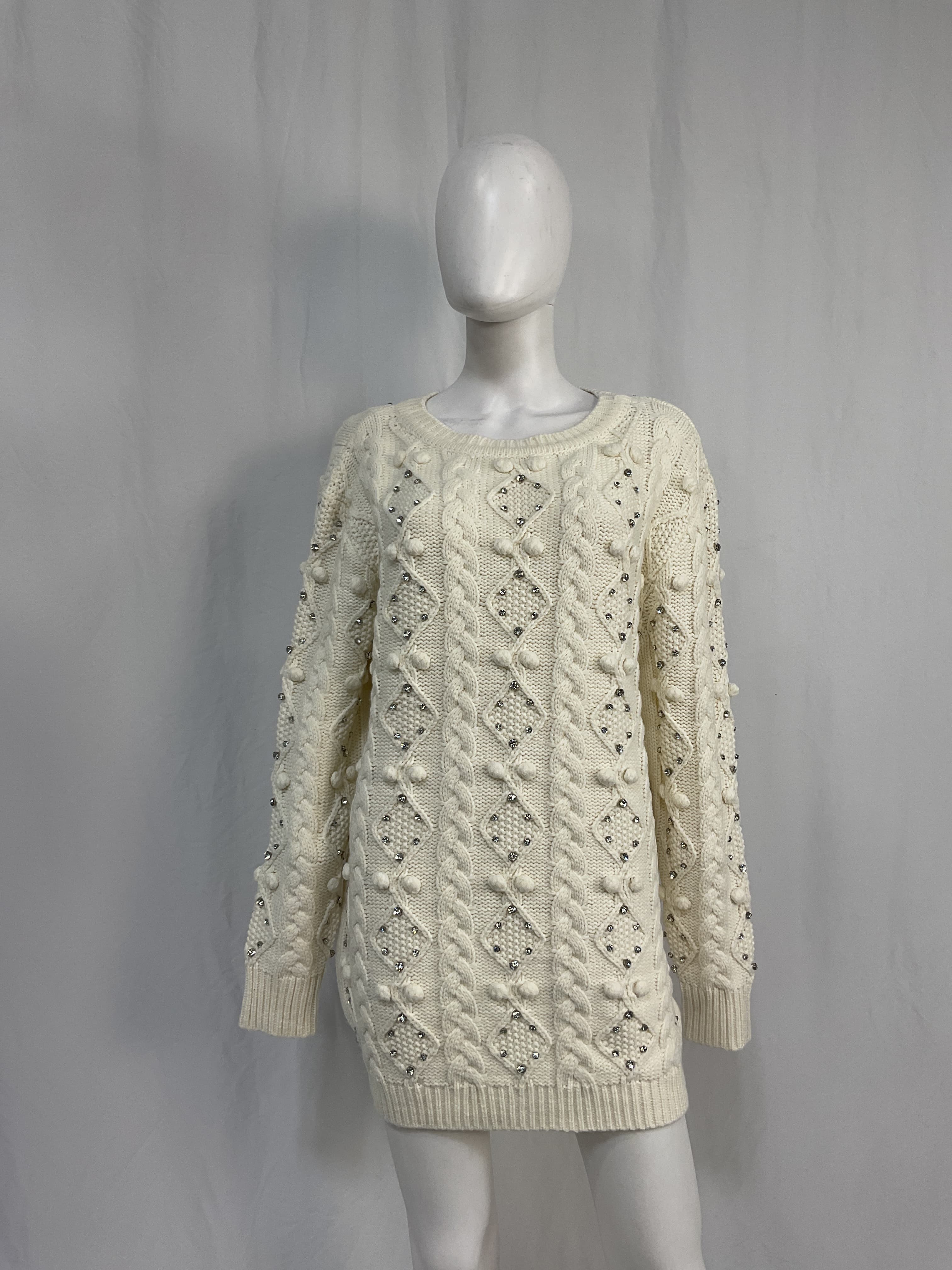 Maple Embellished Sweater Dress - Image 2