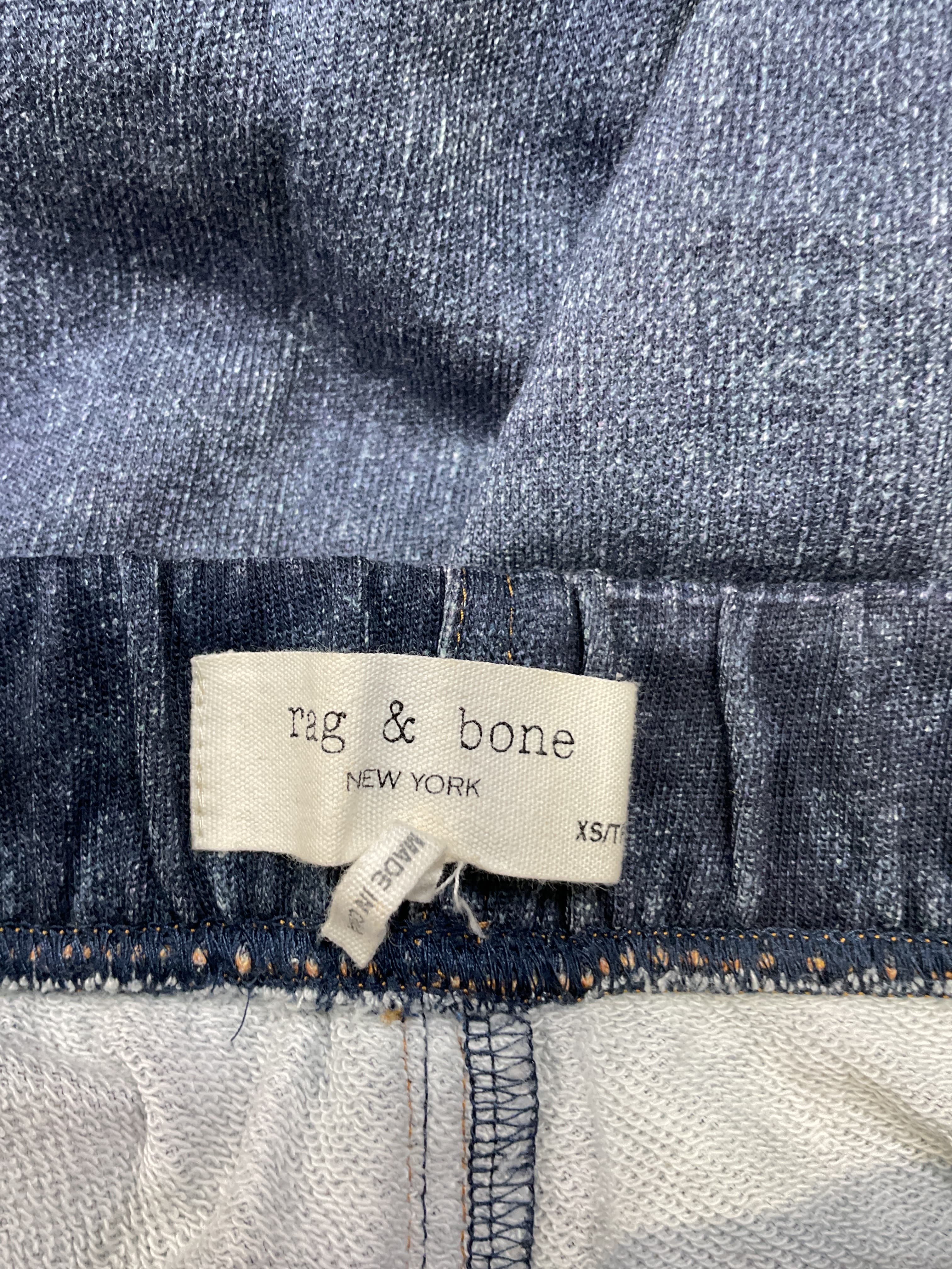 Miramar Sweatpants - Indigo Wash Trompe L'oeil Cotton Jogger - Image 4