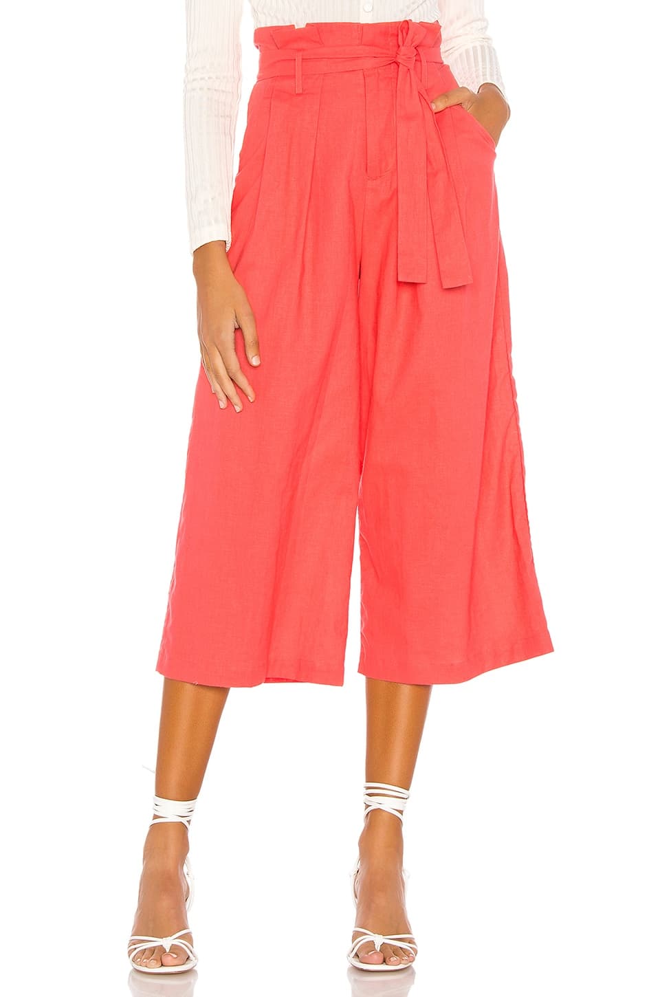 Wide Leg Paperbag Pant - Image 1