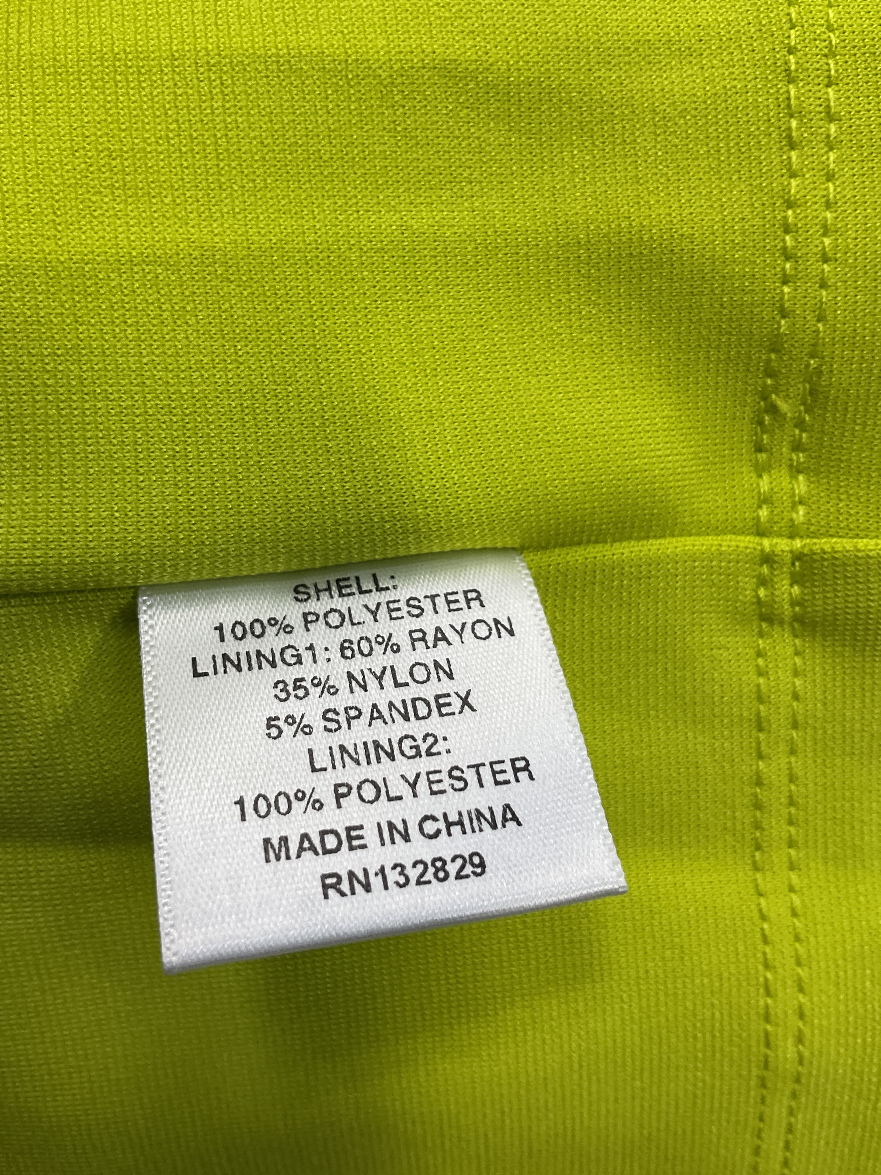 Rhiannon Mini Dress In Apple Green - Image 4