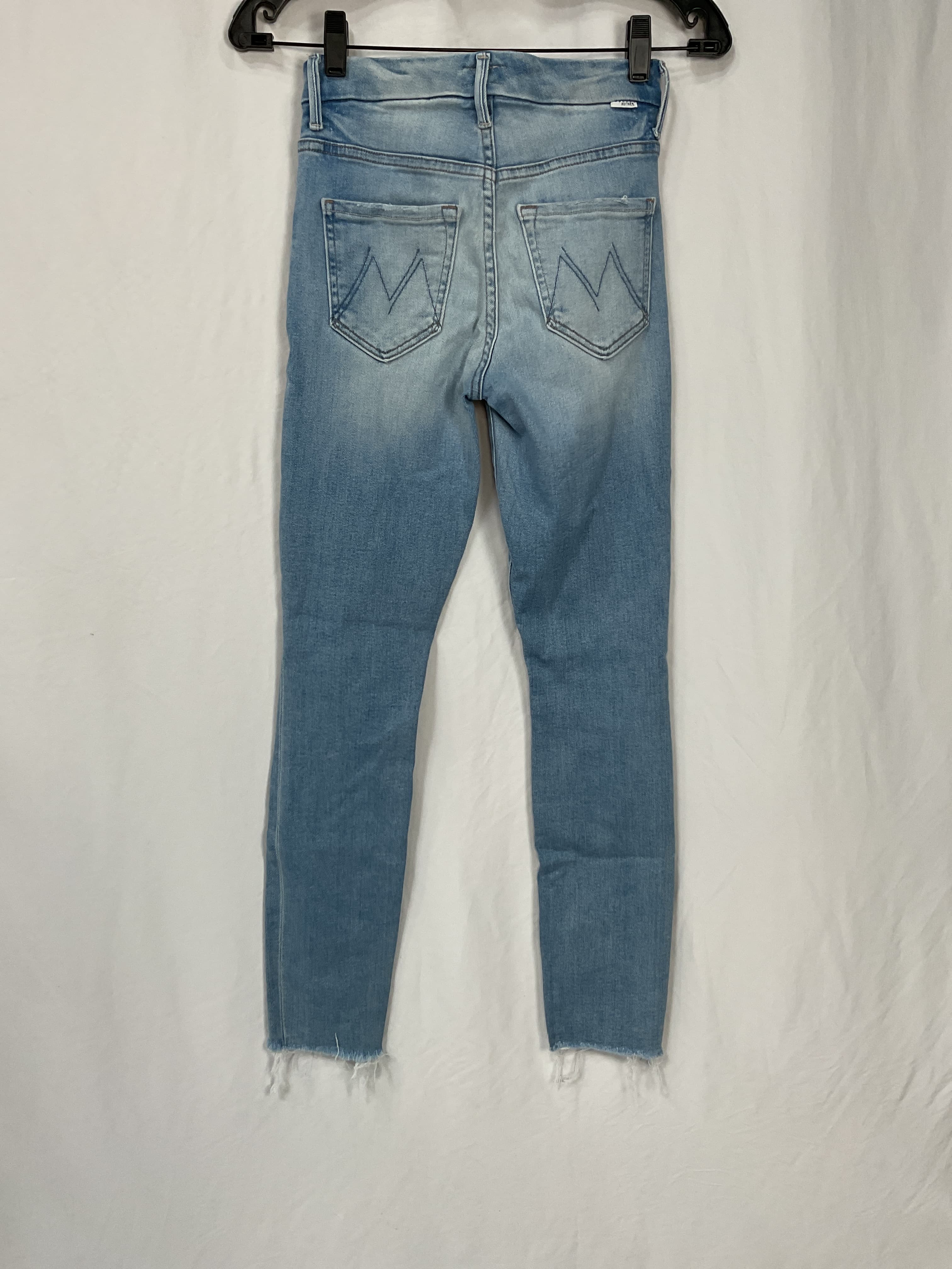 High Waisted Looker Ankle Fray In Au Revoir - Image 3