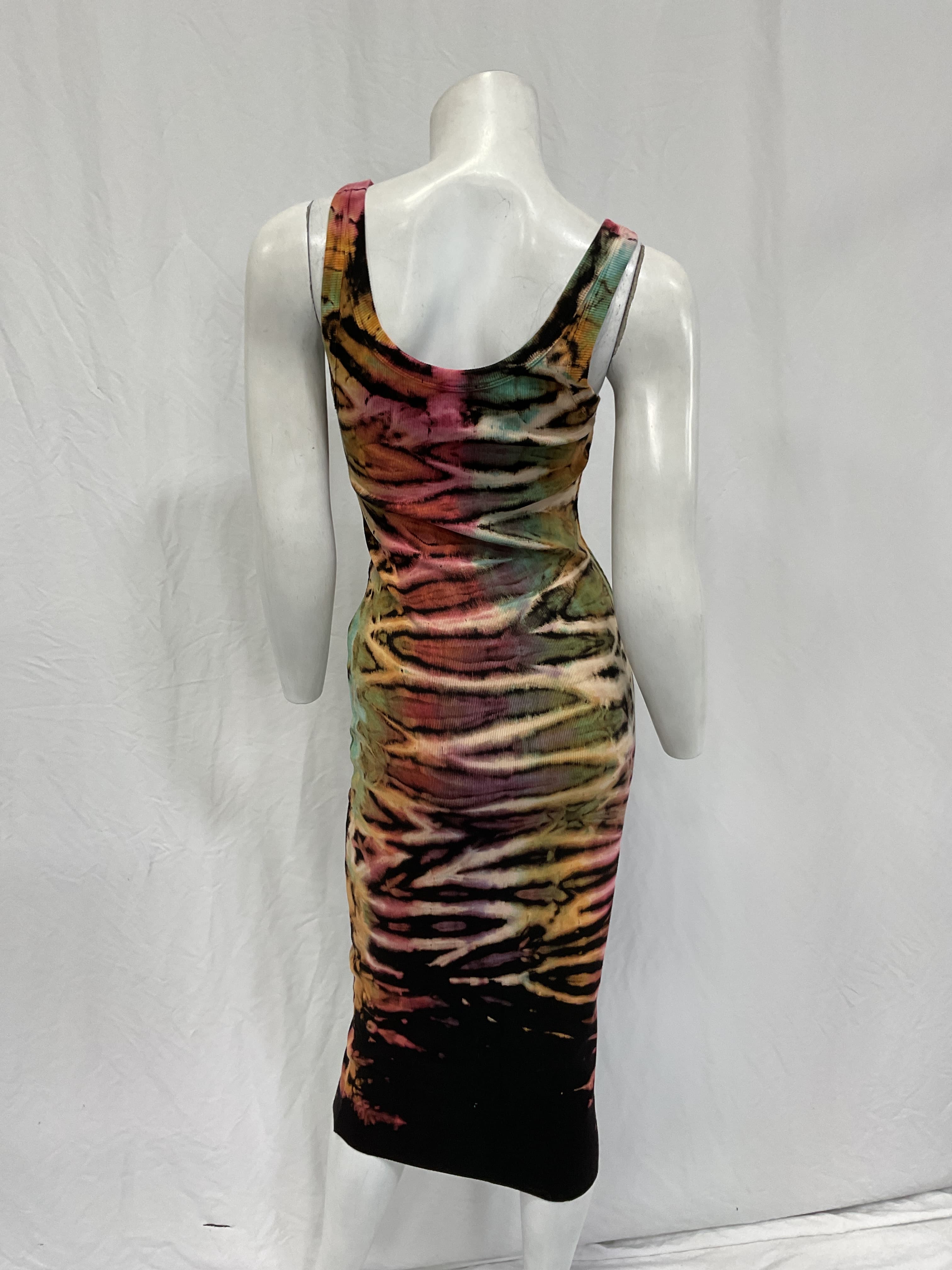 Verona Midi Dress In Aura Tie Dye - Image 2