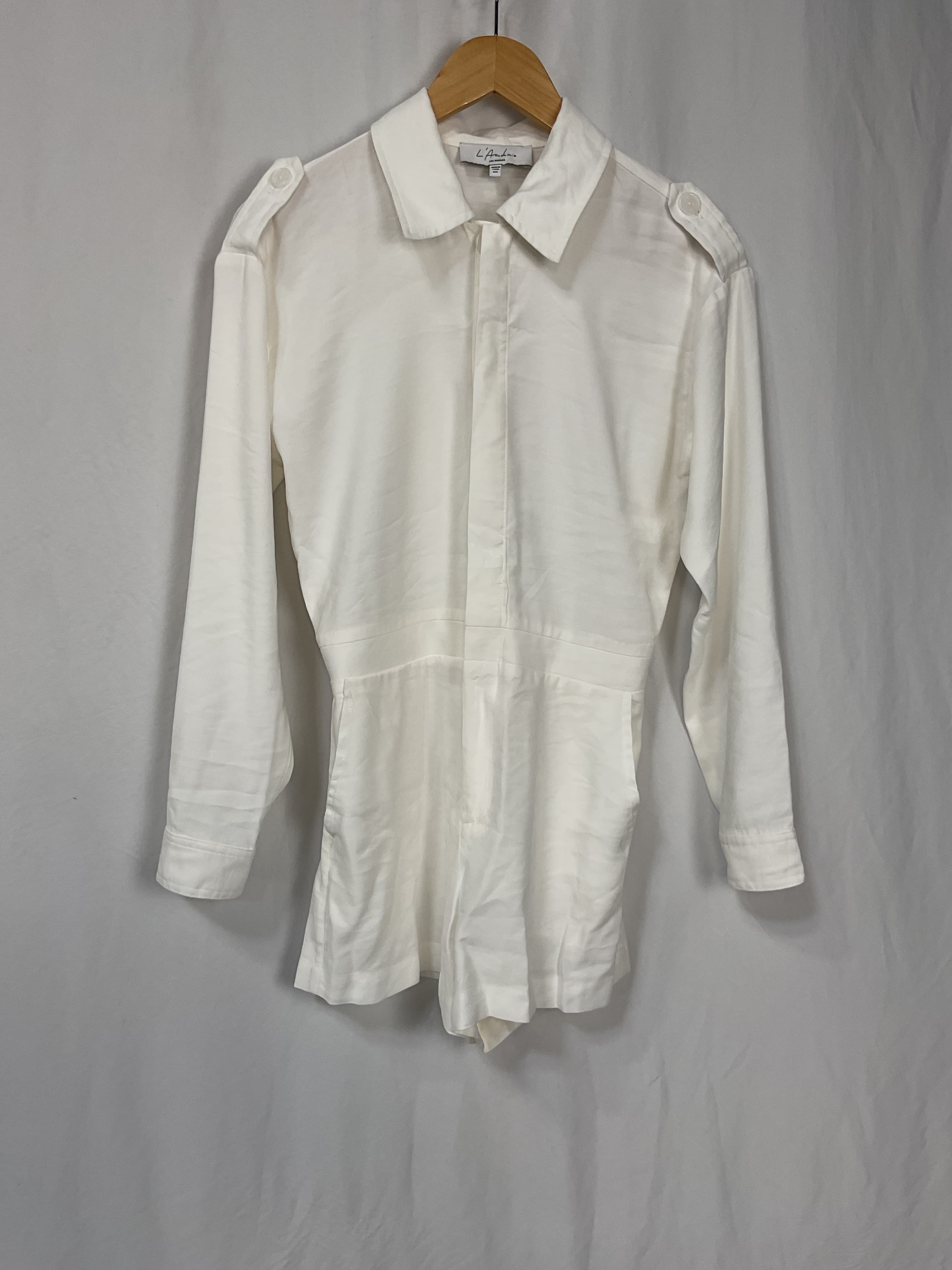 Dylan Romper In White - Image 2