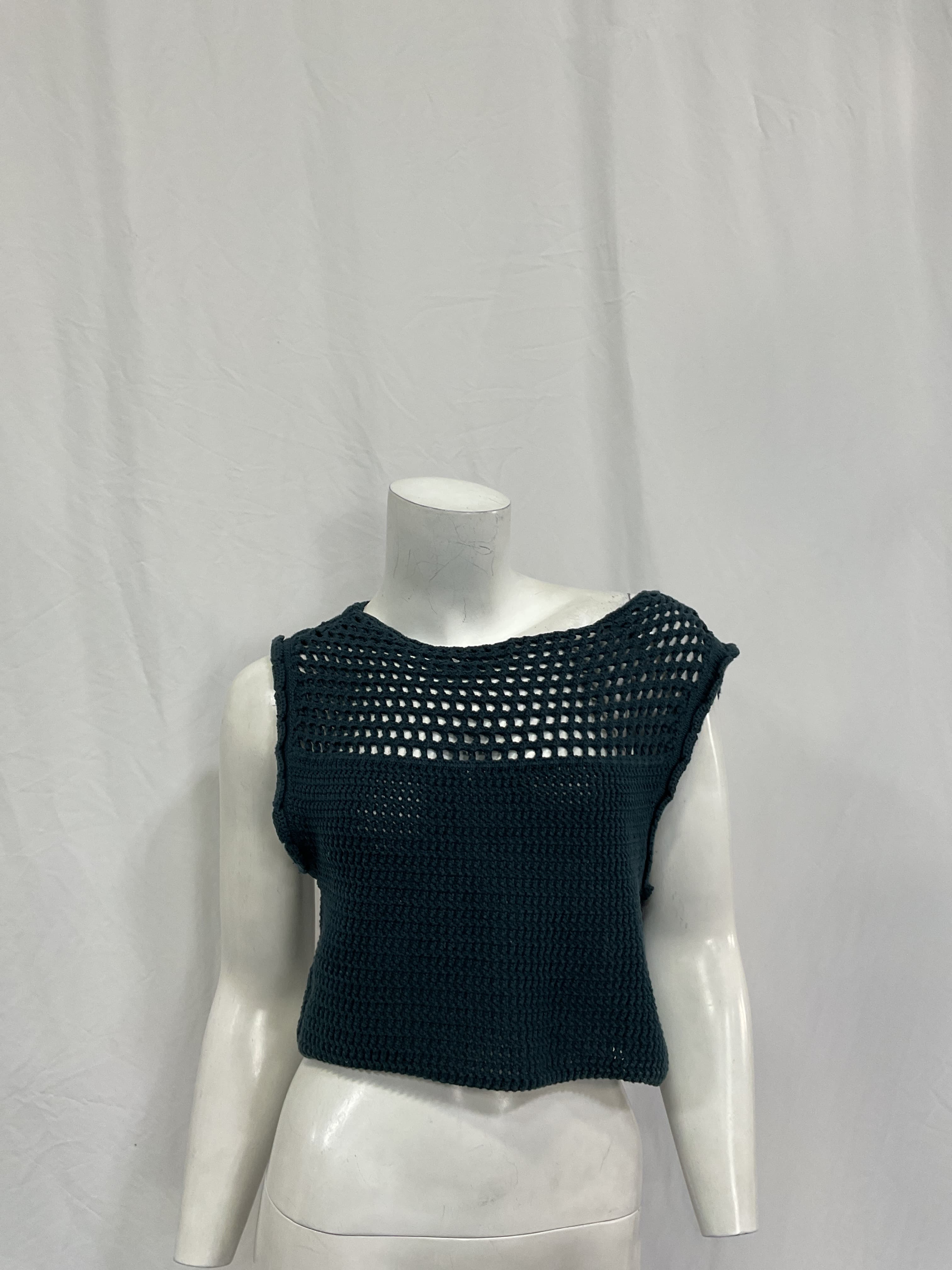House Of Harlow 1960 X Revolve Agnetta Crochet Top In Deep Teal - Image 2