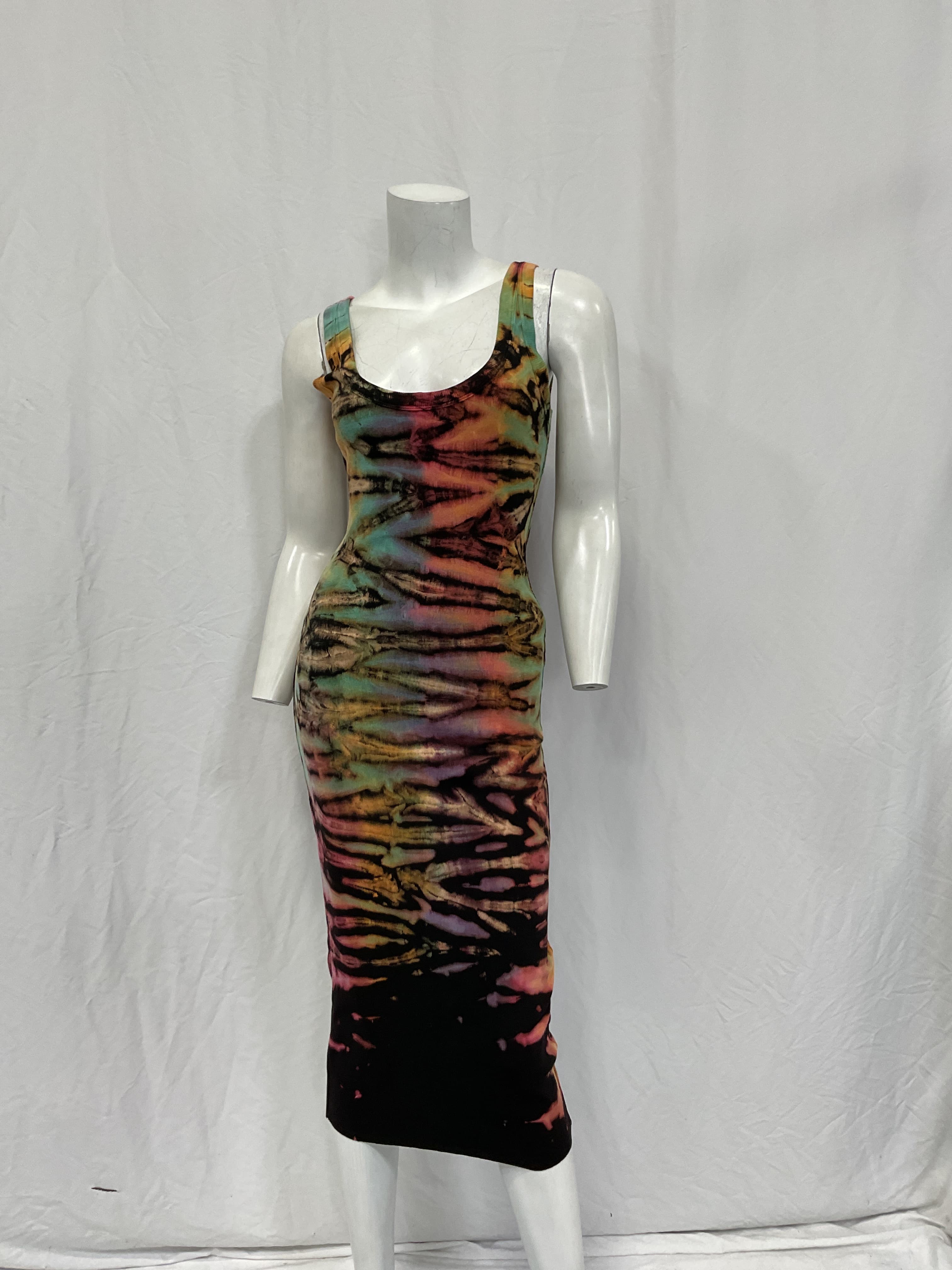 Verona Midi Dress In Aura Tie Dye - Image 3