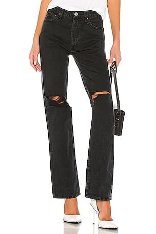 Originals High Rise Loose Jeans - Image 1
