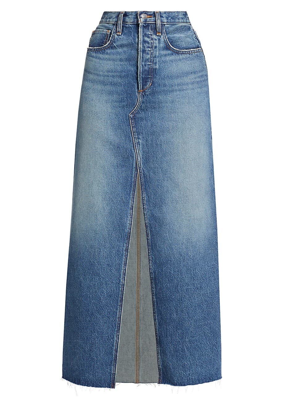 Sadie Denim Maxi Skirt - Image 1
