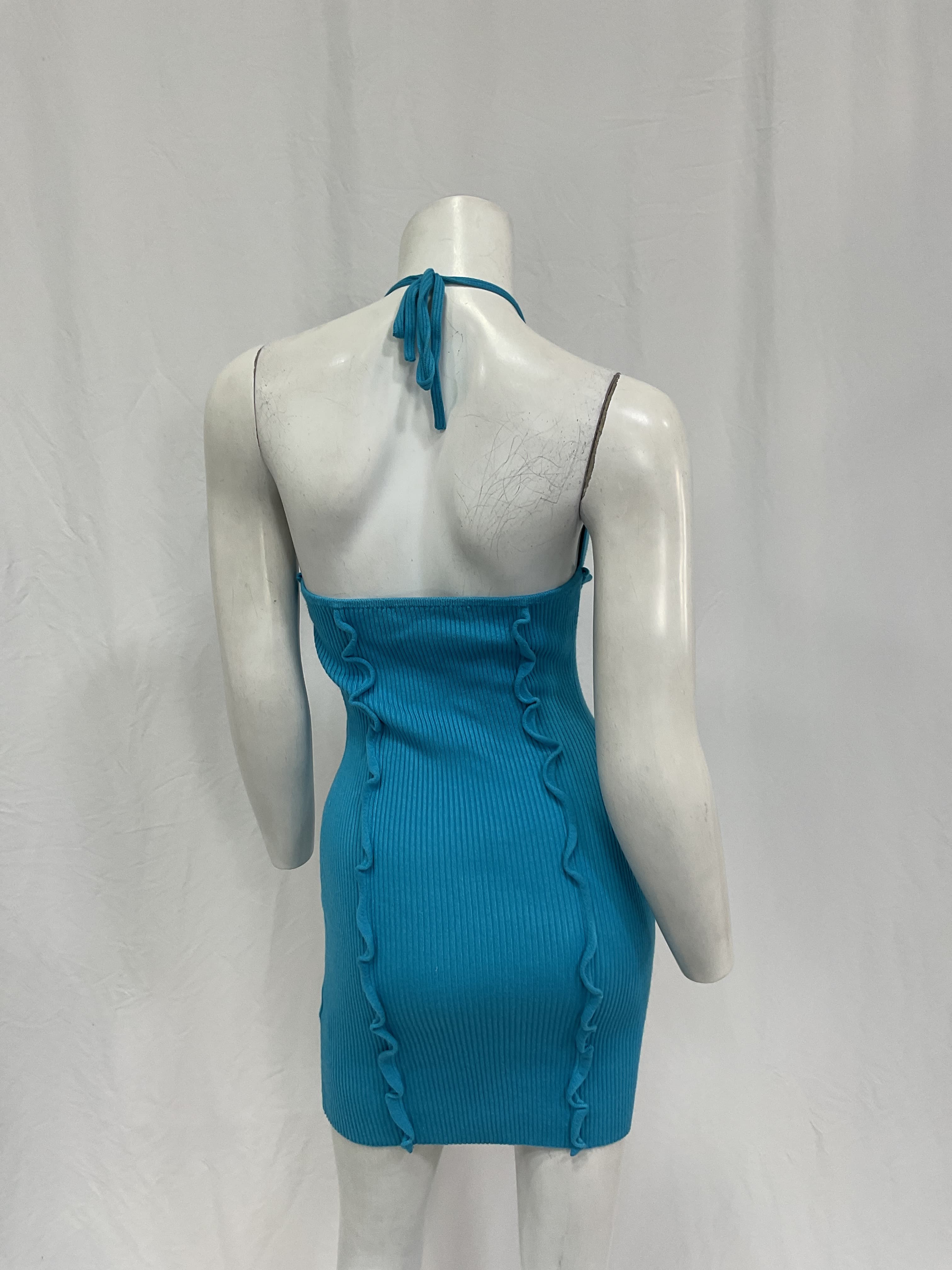 Taysia Halter Mini Dress - Image 2