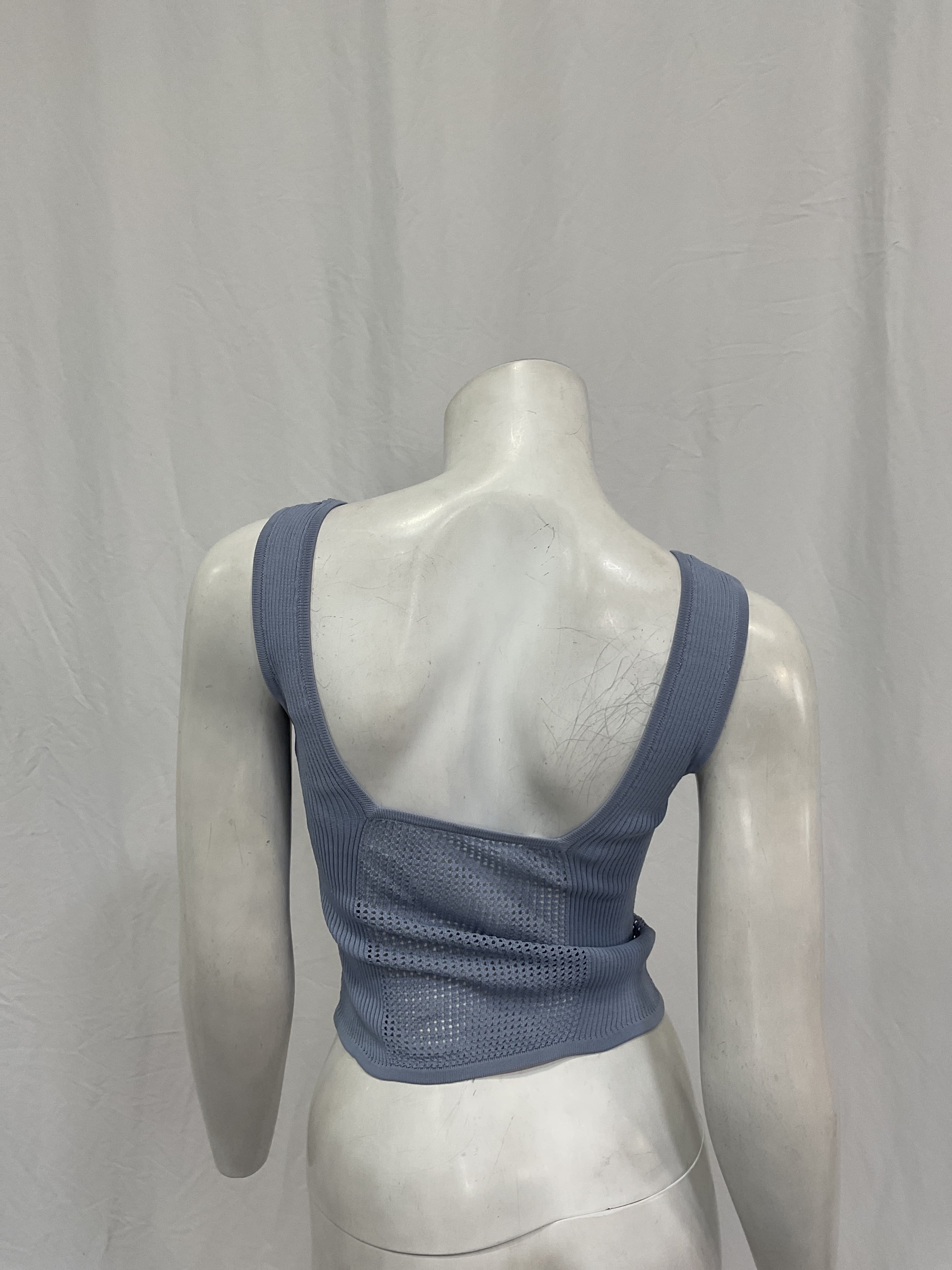 Intrepid Knit Top In Blue Ice - Image 4