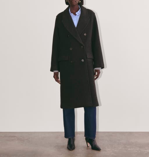 The Double-Breasted Coat In Wool - Image 1